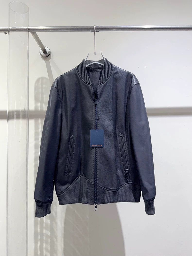 Louis Vuitton Louis Vuitton Fall Winter Leather Jacket Size US XL / EU 56 / 4 - 1 Thumbnail