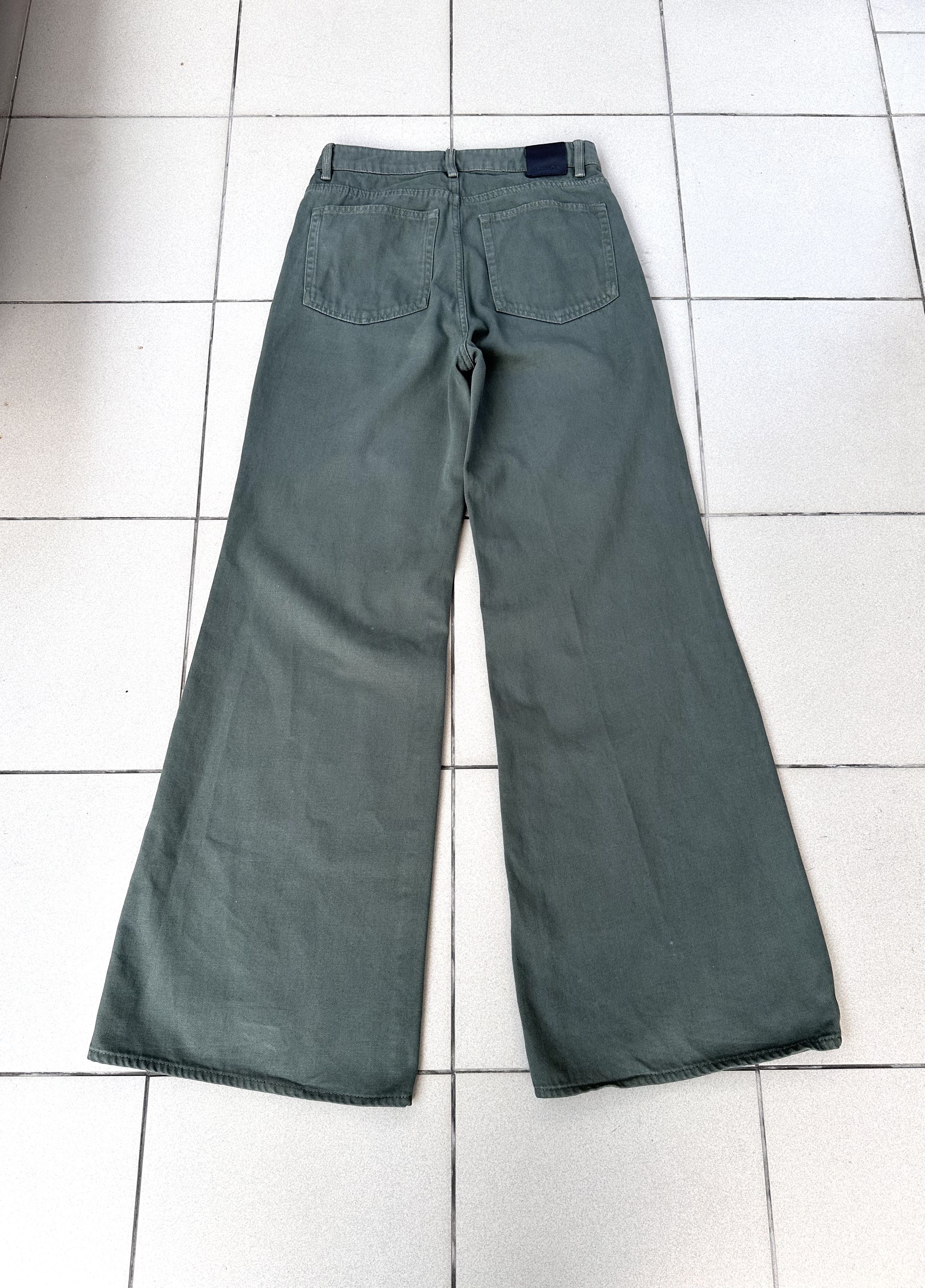 Massimo Dutti Massimo Dutti women flared pants military casual Size 27" / US 4 / IT 40 - 1 Thumbnail