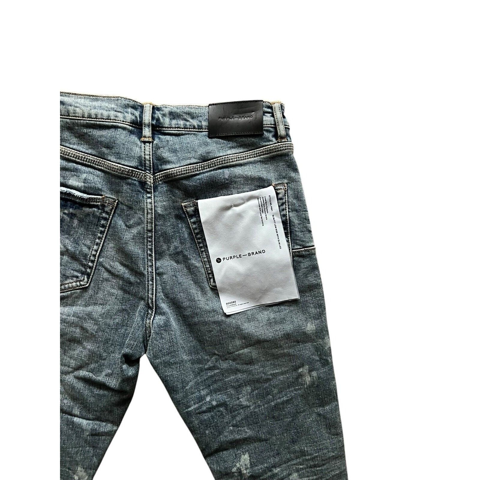 Purple × Purple Brand Purple Brand Jeans Mens Slim Fit Blue $320