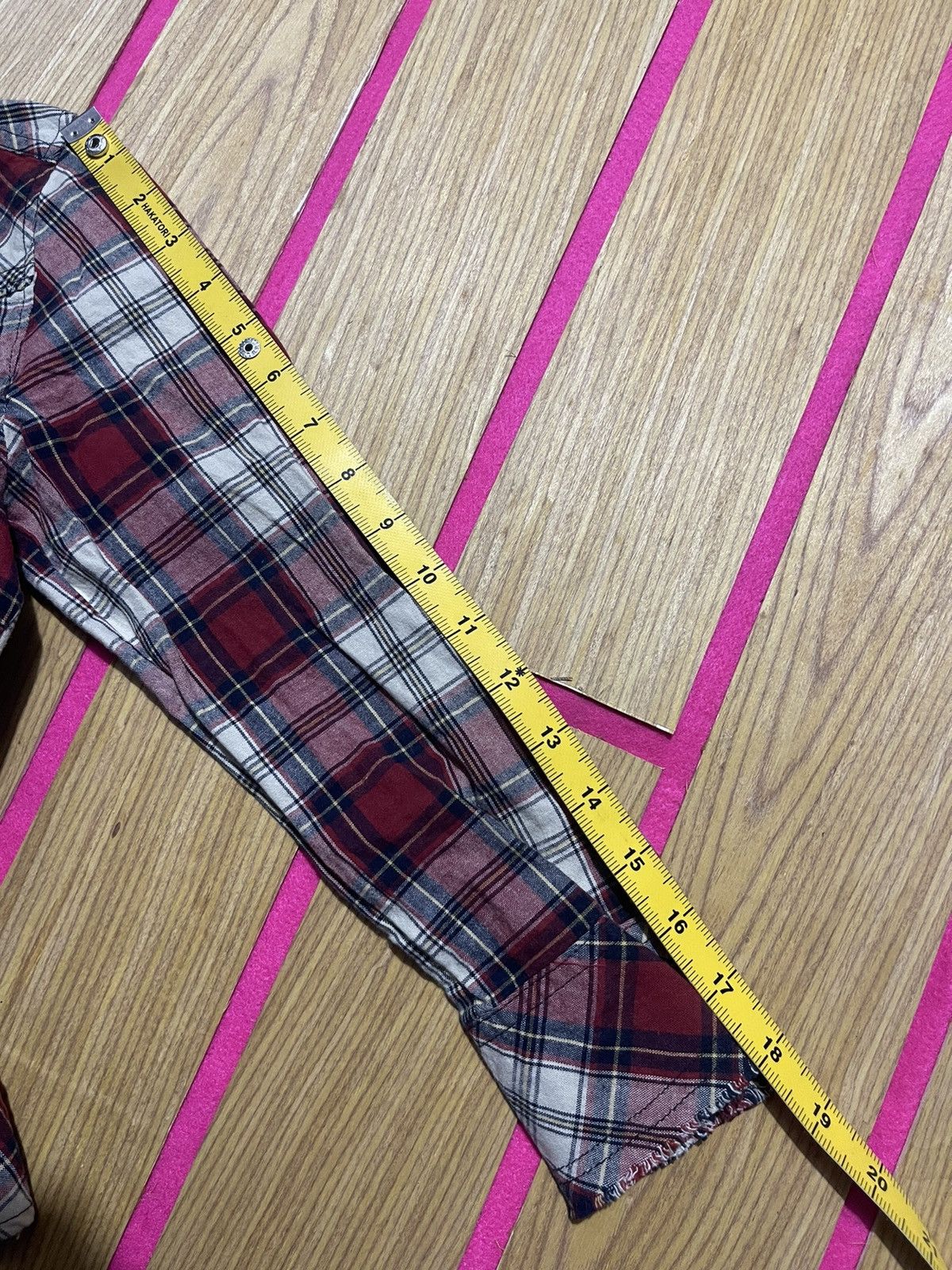 If Six Was Nine Y2K VENCE long sleeve checkered shirt Size US S / EU 44-46 / 1 - 13 Thumbnail