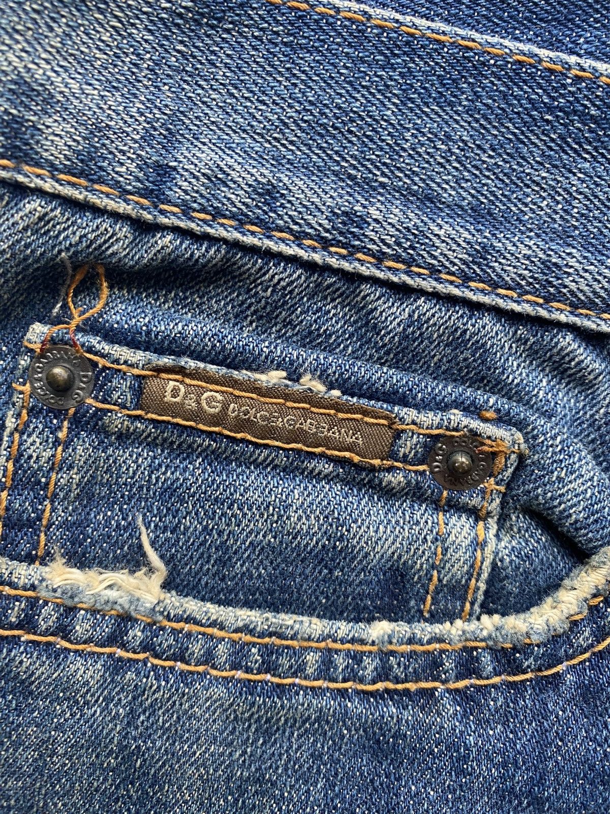 Dolce & Gabbana DOLCE & GABBANA DENIM JEANS Size US 30 / EU 46 - 7 Thumbnail
