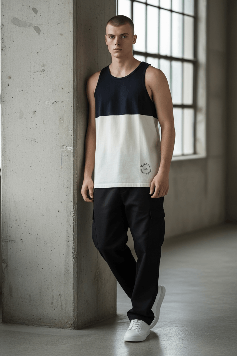 Supreme Supreme NY London Paris Color Block Tank Sz L Size US L / EU 52-54 / 3 - 1 Thumbnail