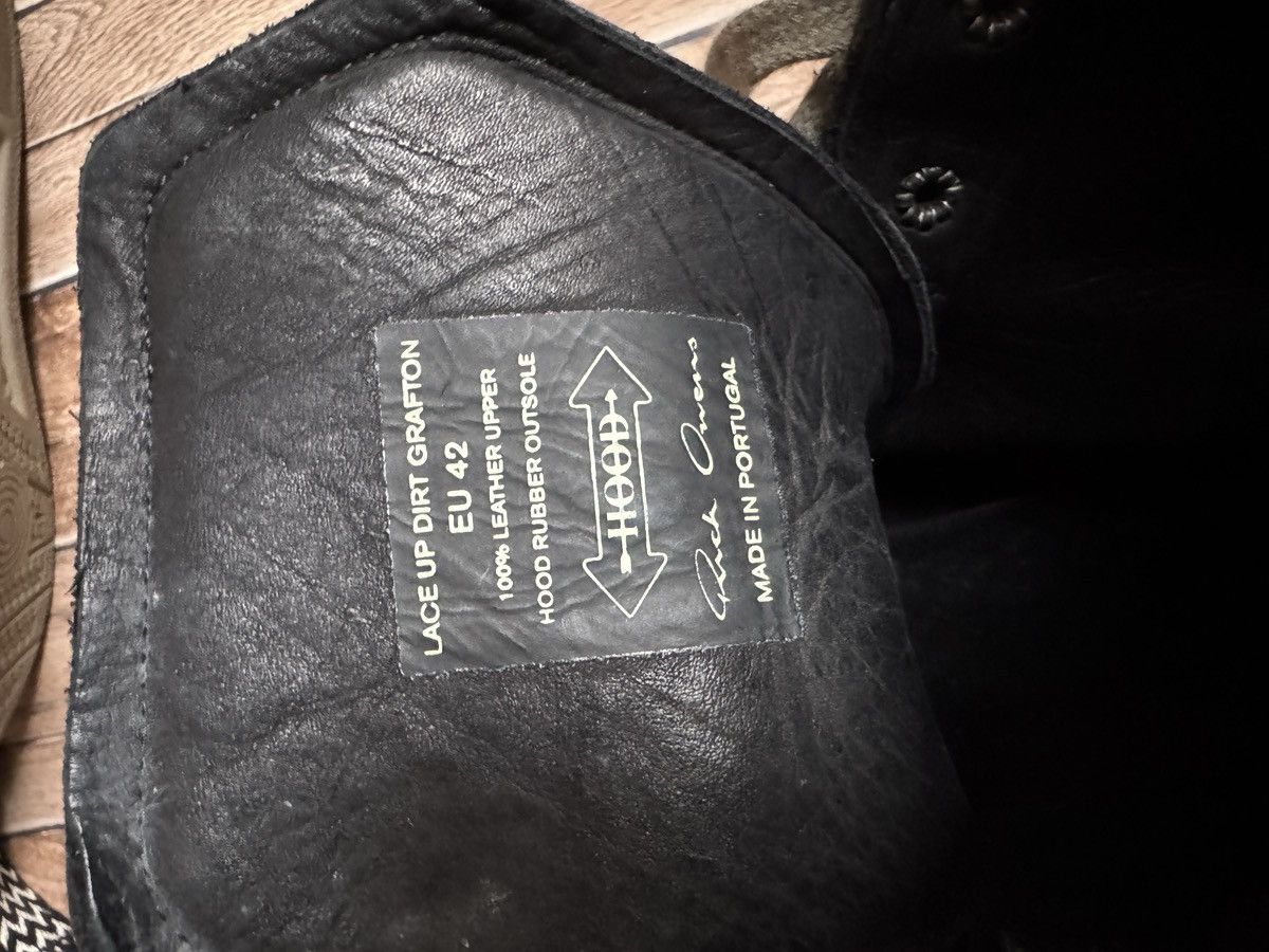Rick Owens Dirt grafton boots Size US 10 / EU 43 - 10 Thumbnail