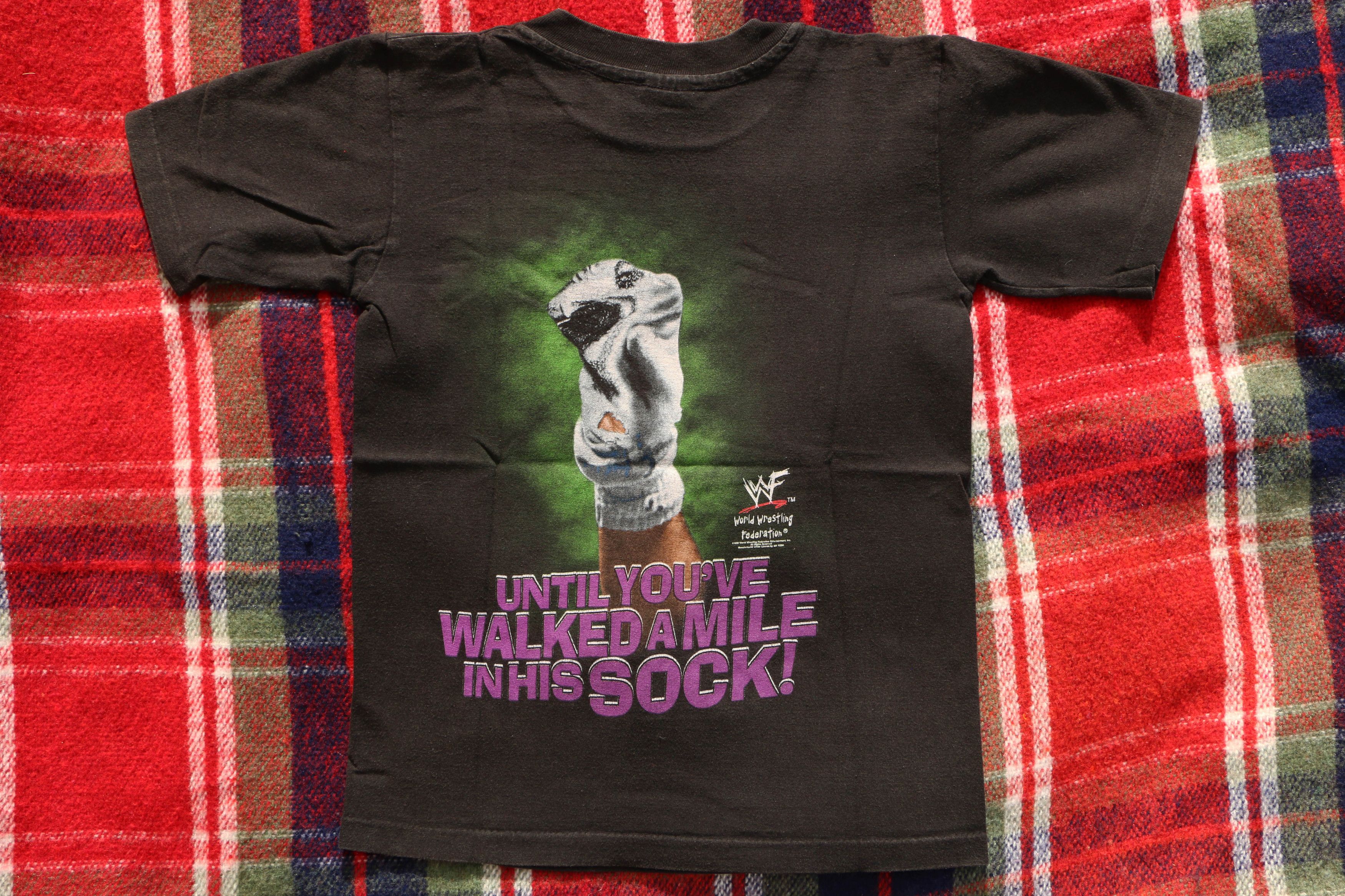 WWF WWF Mankind T-shirt – “Never Judge a Man" Size US XXS / EU 40 - 4 Thumbnail