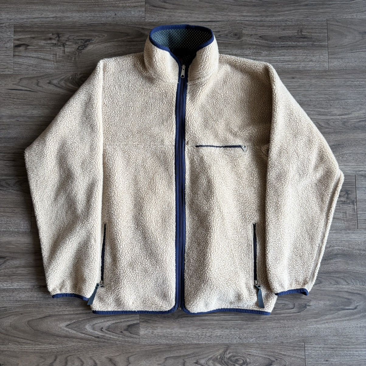 Patagonia × Vintage Patagonia Shelled Synchilla Fleece Jacket Mens 