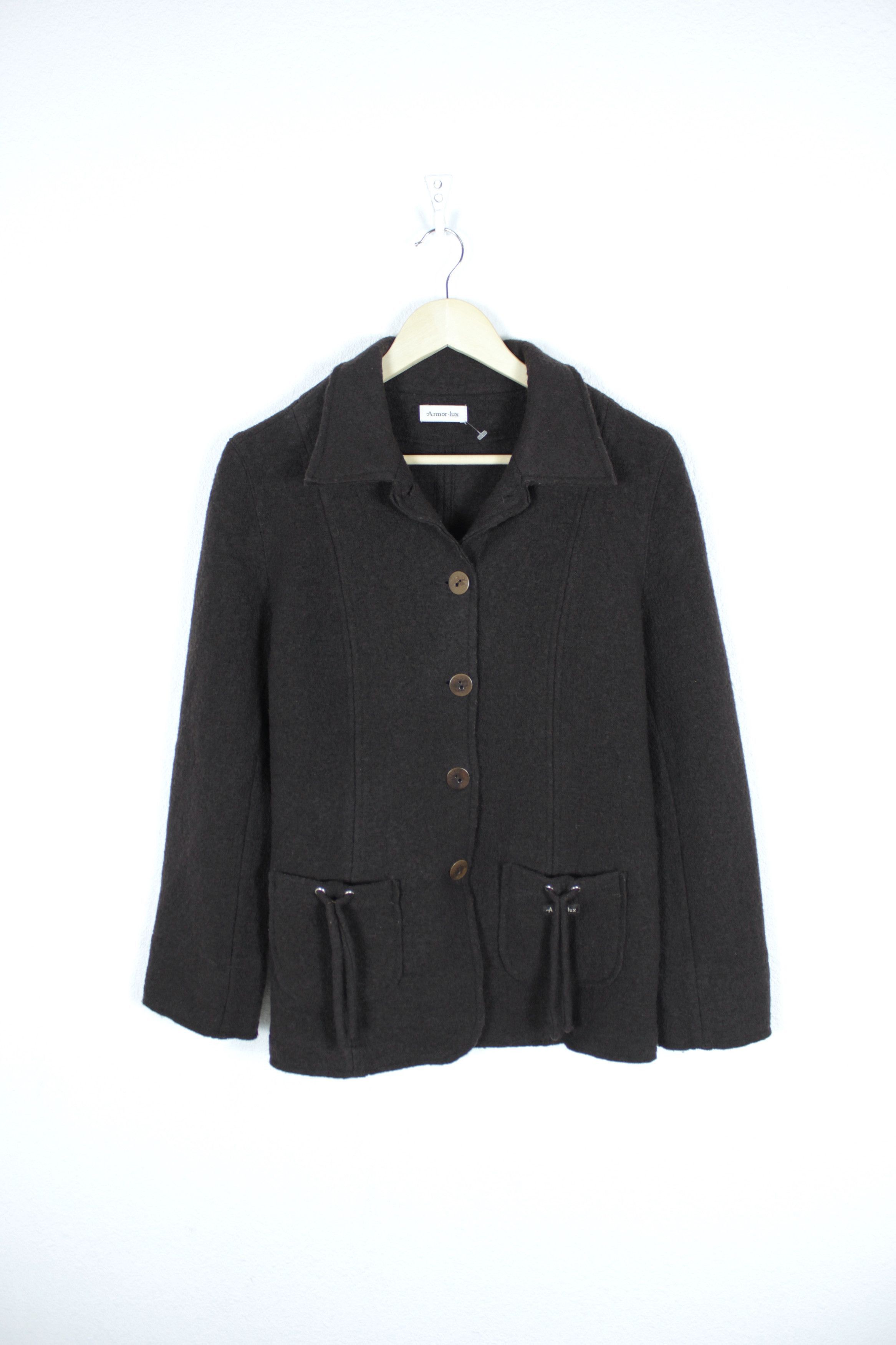 Armor-Lux Womens Armor Lux Wool Marine Blazer Jacket Size XXL / US 16-18 / IT 52-54 - 1 Thumbnail