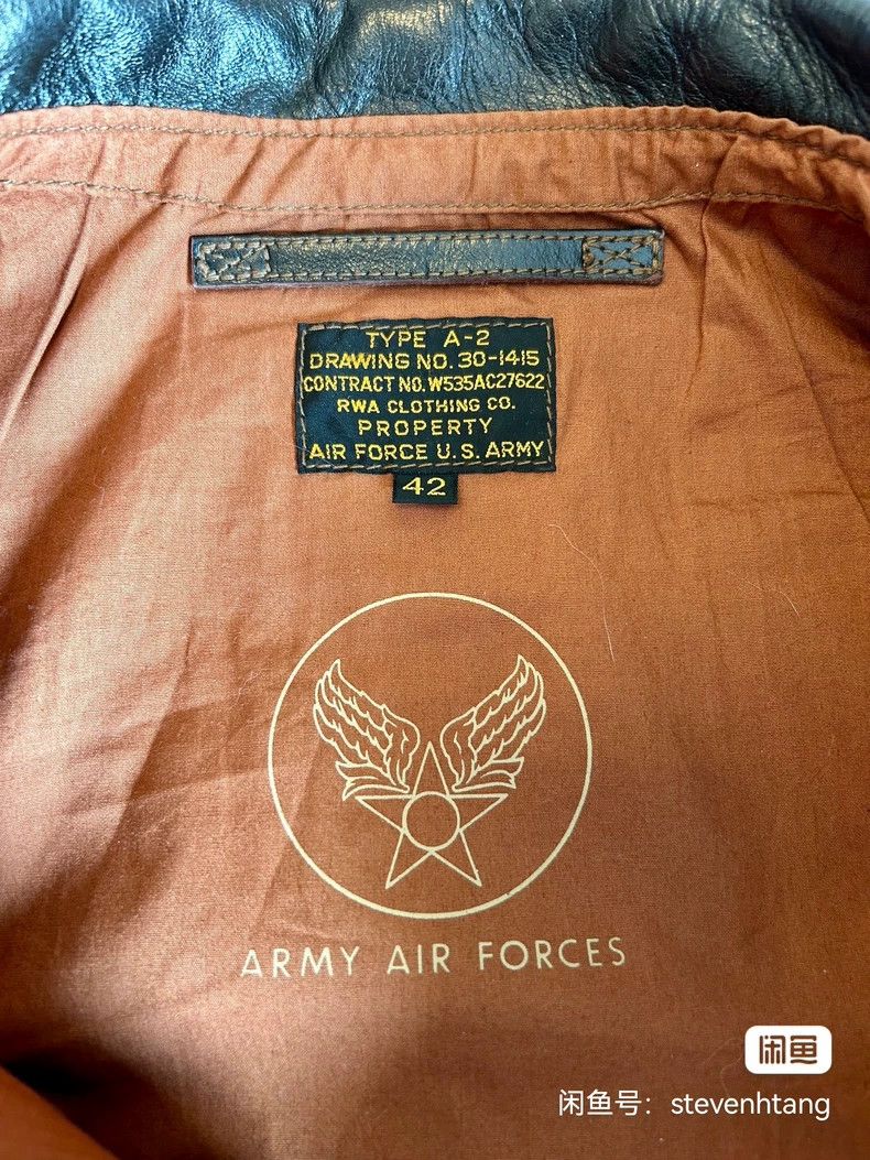 The Real McCoy's The Real McCoy's A2 Horsehide Flight Jacket 2504-Nextarrow Size US L / EU 52-54 / 3 - 3 Thumbnail