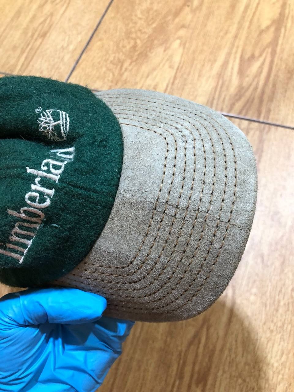 Timberland Vintage 90s Timberland cap streetwear y2k style big logo Size ONE SIZE - 3 Thumbnail