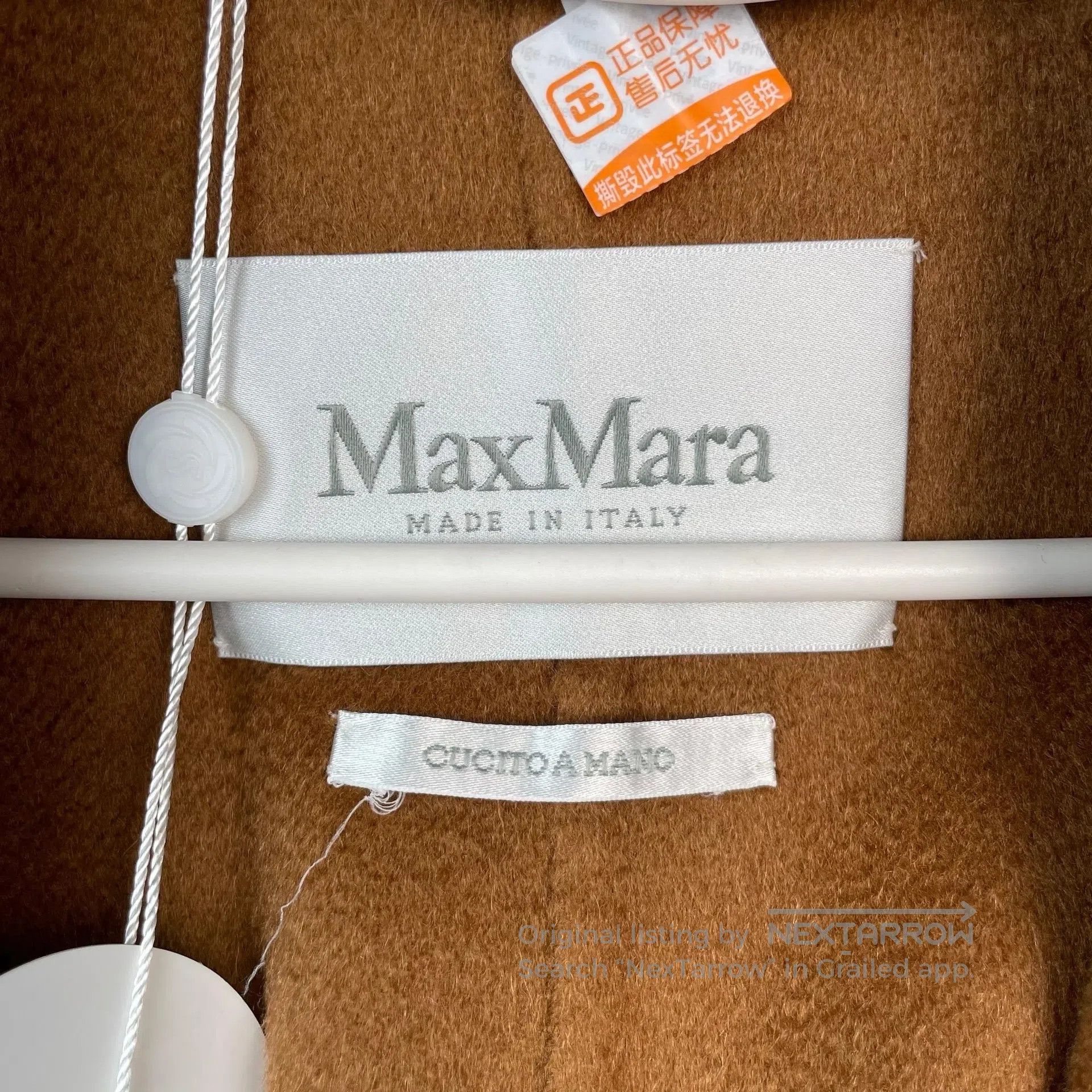 Max Mara Max Mara Caramel Labbro long cashmere coat| Size 4XL / US 24-26 - 4 Thumbnail