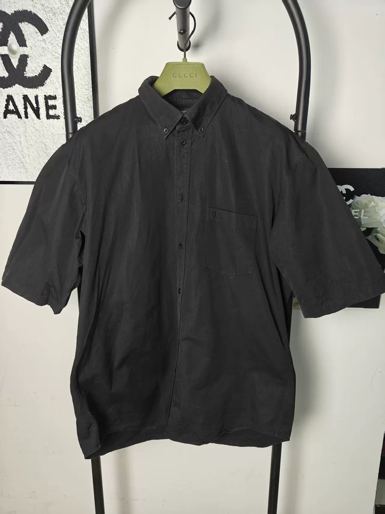 Balenciaga Balenciaga Logo Short Sleeve T-Shirt Size US M / EU 48-50 / 2 - 1 Thumbnail