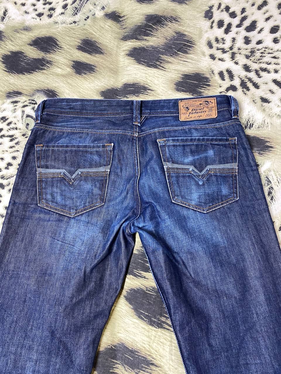 Diesel × Vintage Vintage Diesel Y2K distressed Flare denim pants Size US 34 / EU 50 - 5 Thumbnail
