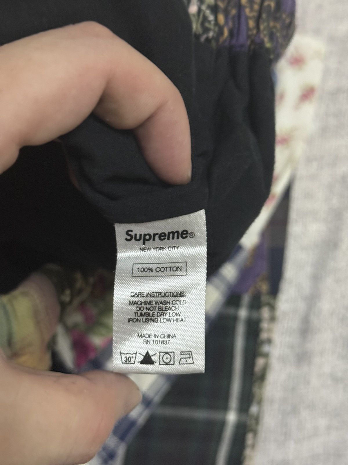 Supreme Supreme patchwork work pant jogger Size US 30 / EU 46 - 5 Thumbnail