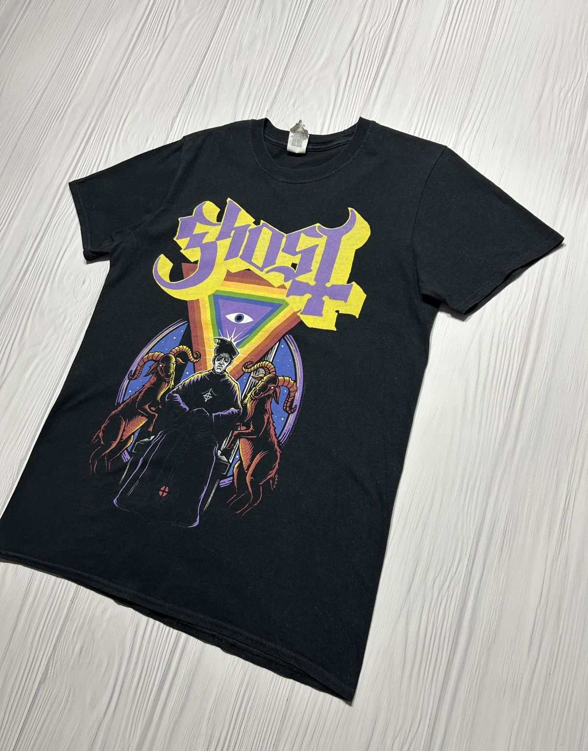Band Tees 2018 Ghost Dark Metal Band T-Shirt 666 Size US M / EU 48-50 / 2 - 2 Thumbnail