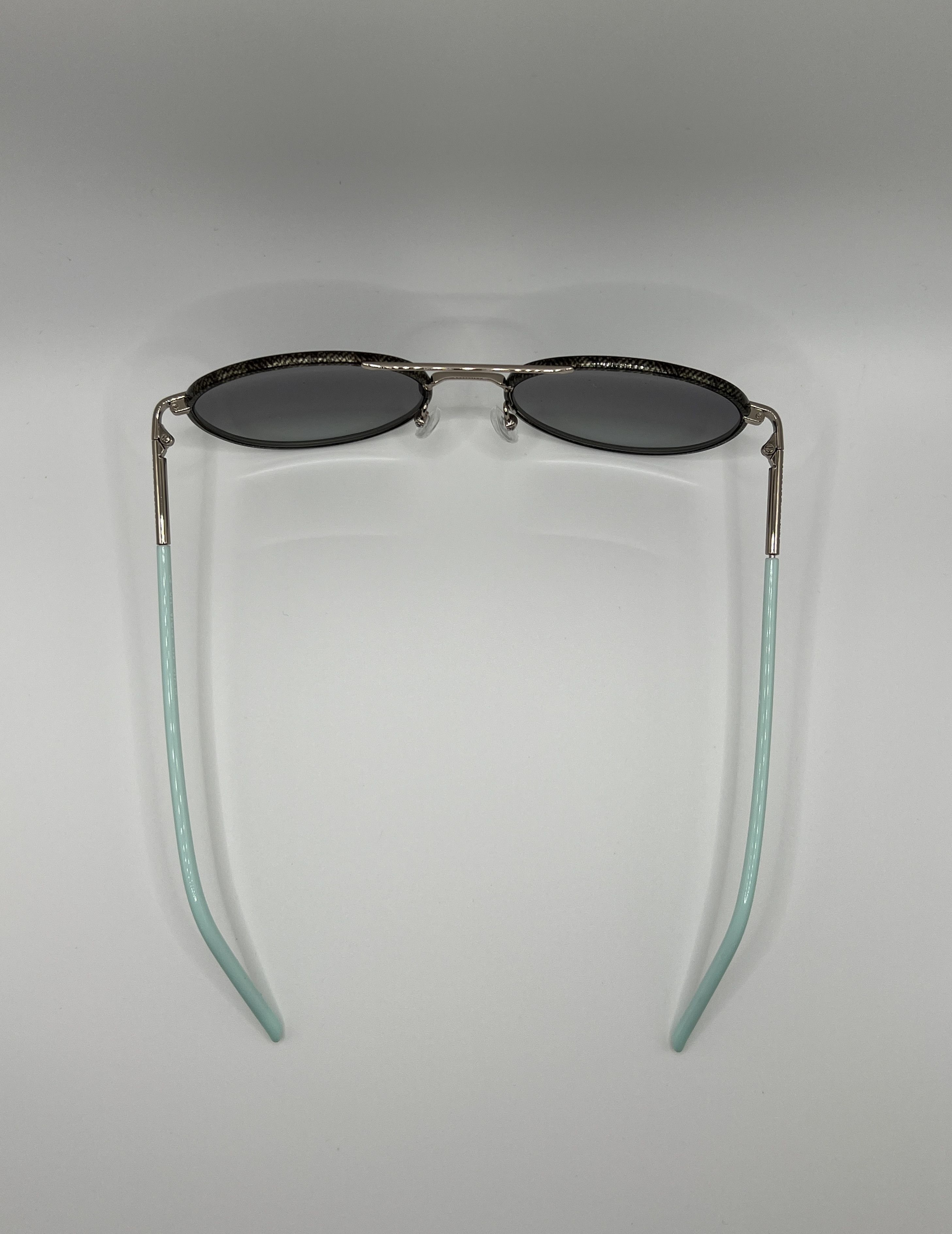 Karl Lagerfeld Karl Lagerfeld KL241S Round Sunglasses Mint Arms Size ONE SIZE - 5 Thumbnail
