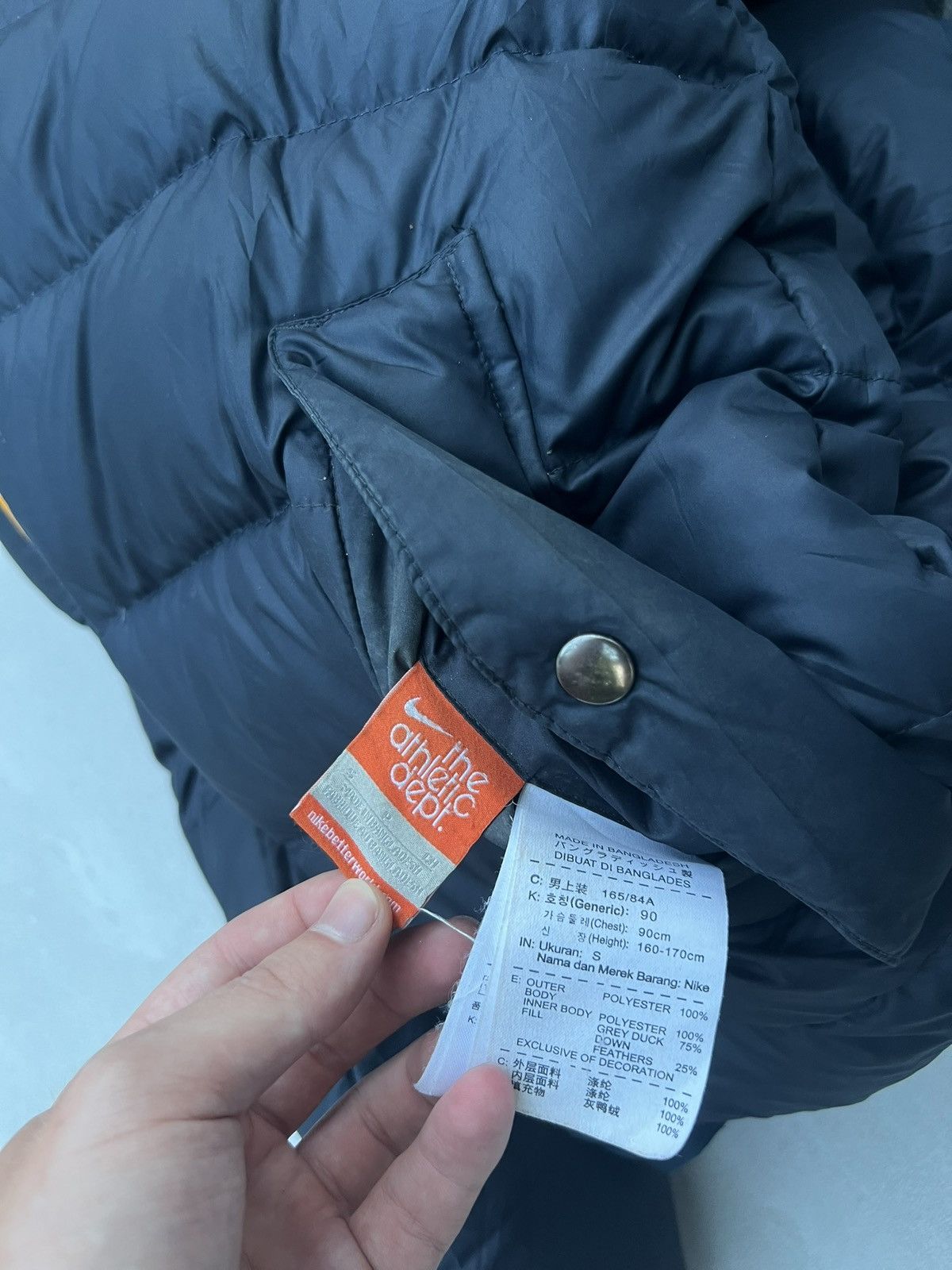 Nike × Vintage 00s Nike Swoosh Reversible Vintage Oversized Puffer Jacket Size US M / EU 48-50 / 2 - 11 Thumbnail
