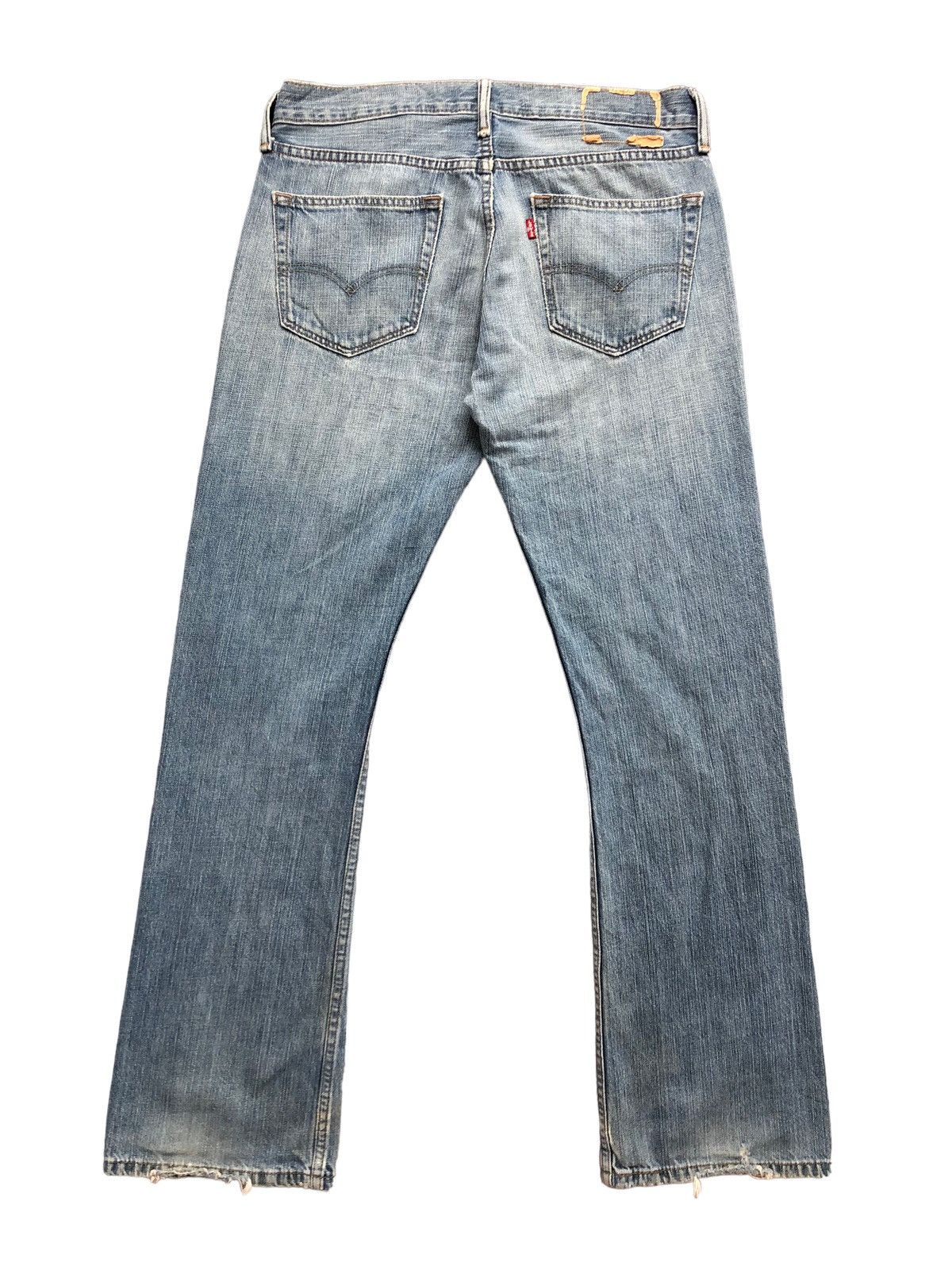 Levi's 💸LASTDROP💸 Levi's 527 Ripped Distressed Flared jeans Size US 33 - 12 Thumbnail