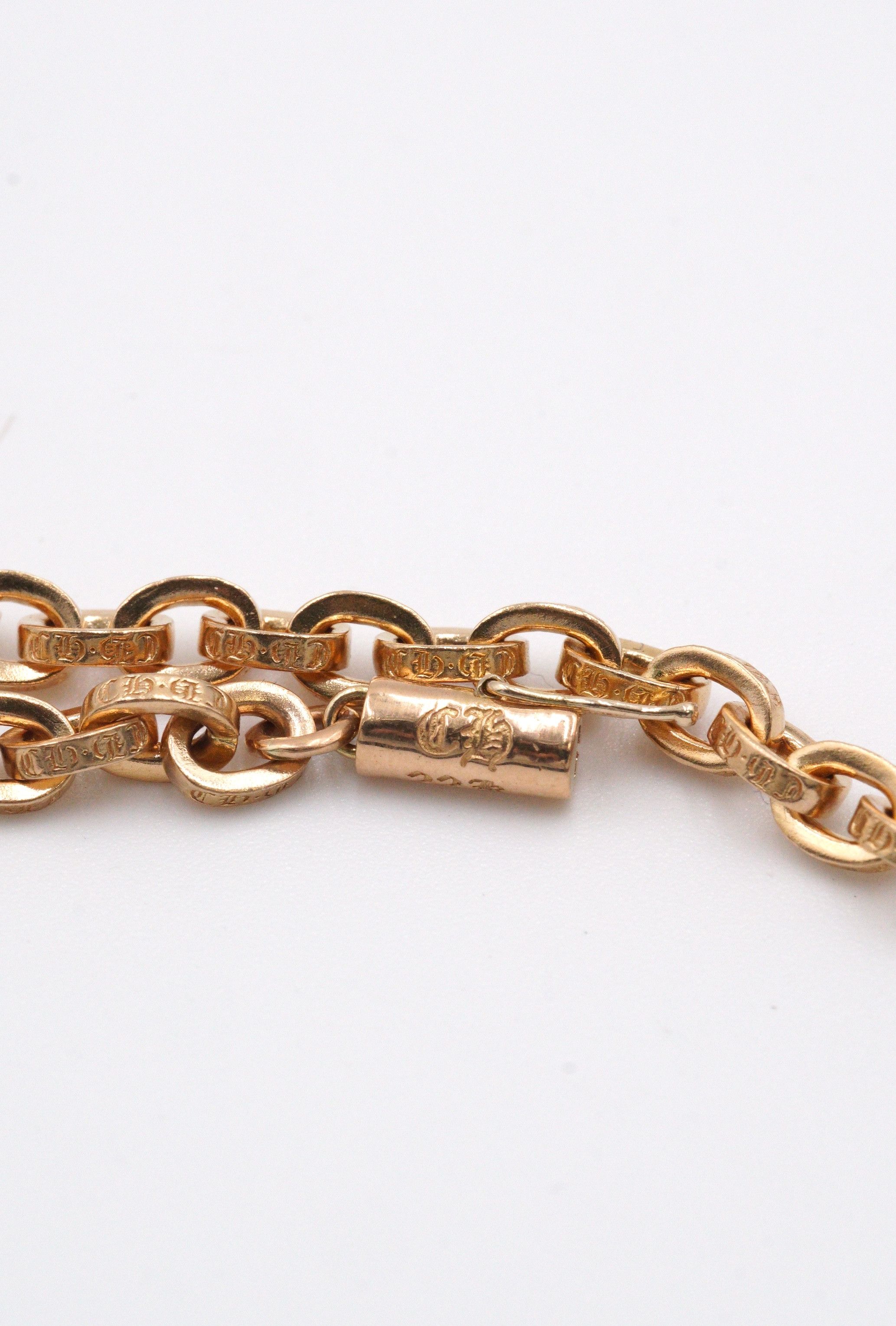 Chrome Hearts Chrome Hearts 22K Gold Paperchian Necklace - 24 Inch Size ONE SIZE - 7 Thumbnail