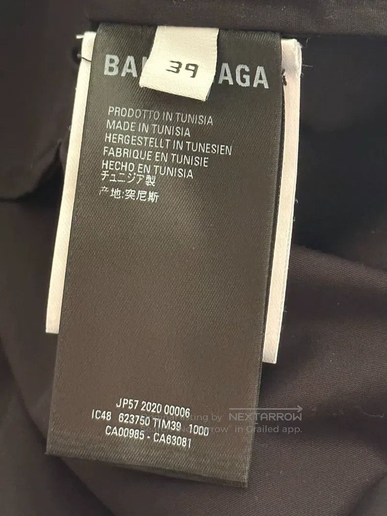 Balenciaga Balenciaga size 39 Mastercard shirt Size US S / EU 44-46 / 1 - 3 Thumbnail