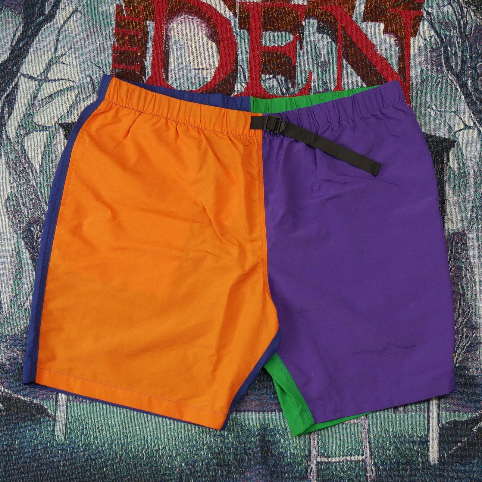 Huf Huf New Day Packable Tech Shorts Color Block Shorts Size XL Size US 37 - 1 Thumbnail