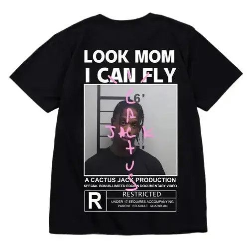 VIBE Cactus Jack T-shirt High Quality Cotton Size US M / EU 48-50 / 2 - 1 Thumbnail