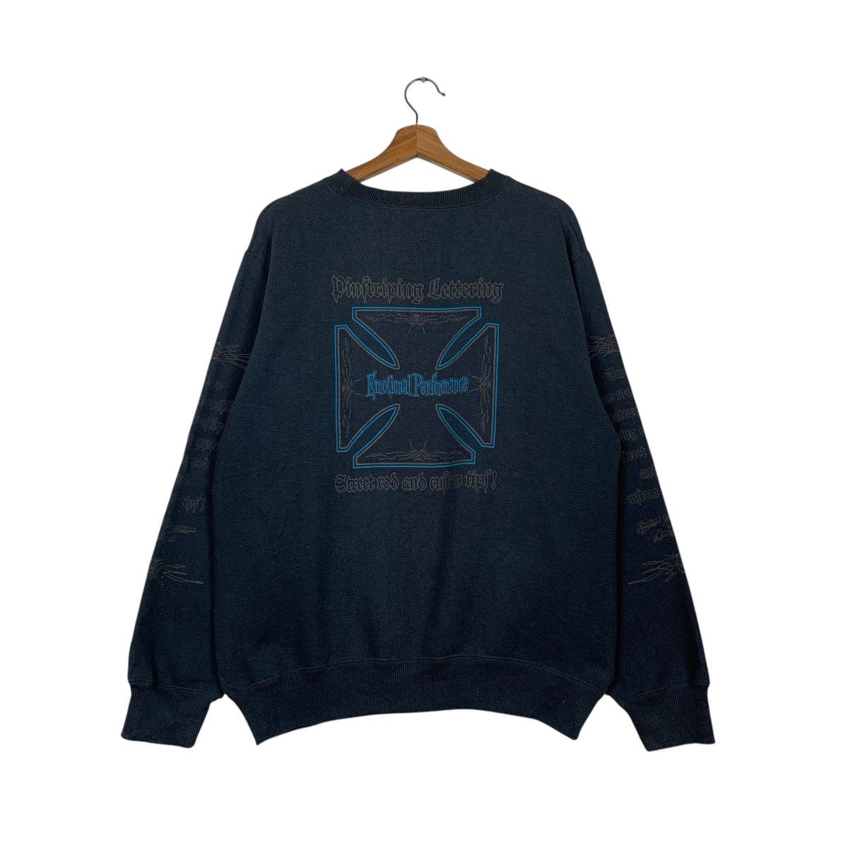 Japanese Brand Emotional Performance Motorcycle Crewneck Sweatshirt Size US M / EU 48-50 / 2 - 1 Thumbnail