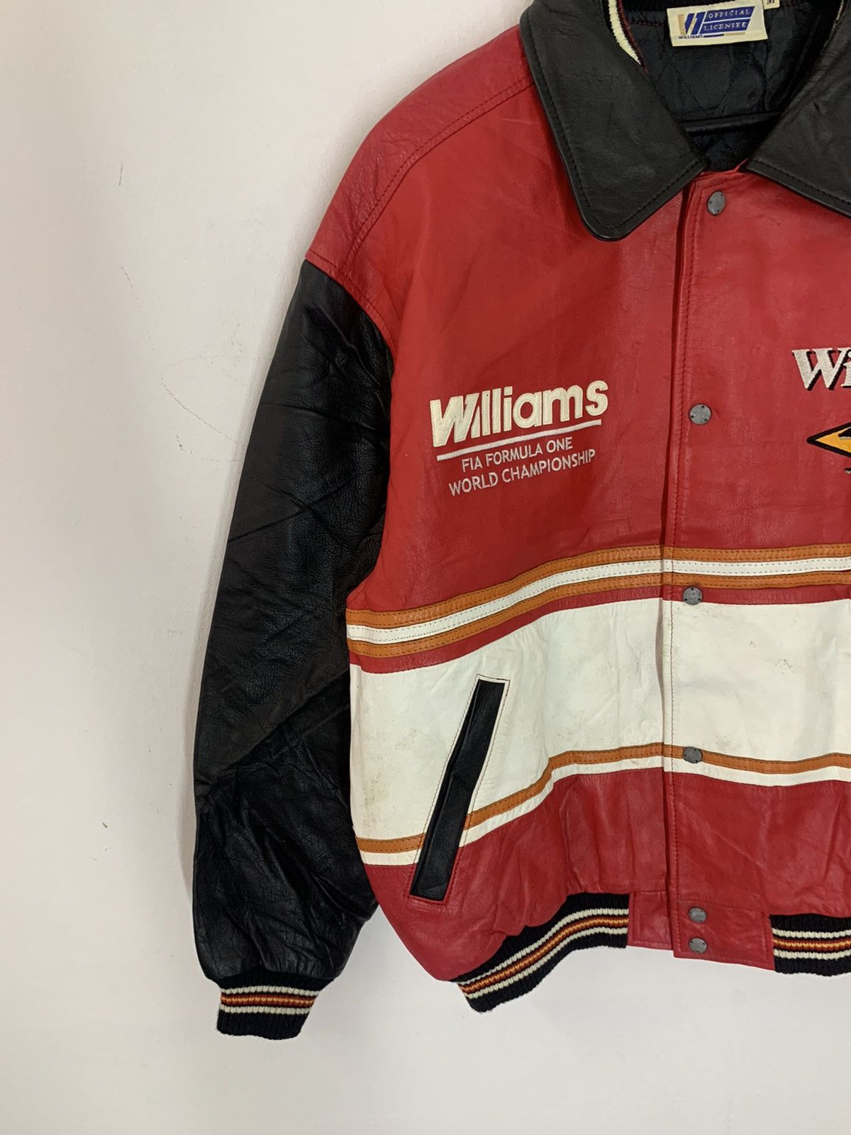 NASCAR Vintage 1999 Williams Winfield F1 Ralf Schumacher Zanardi Size US M / EU 48-50 / 2 - 5 Thumbnail