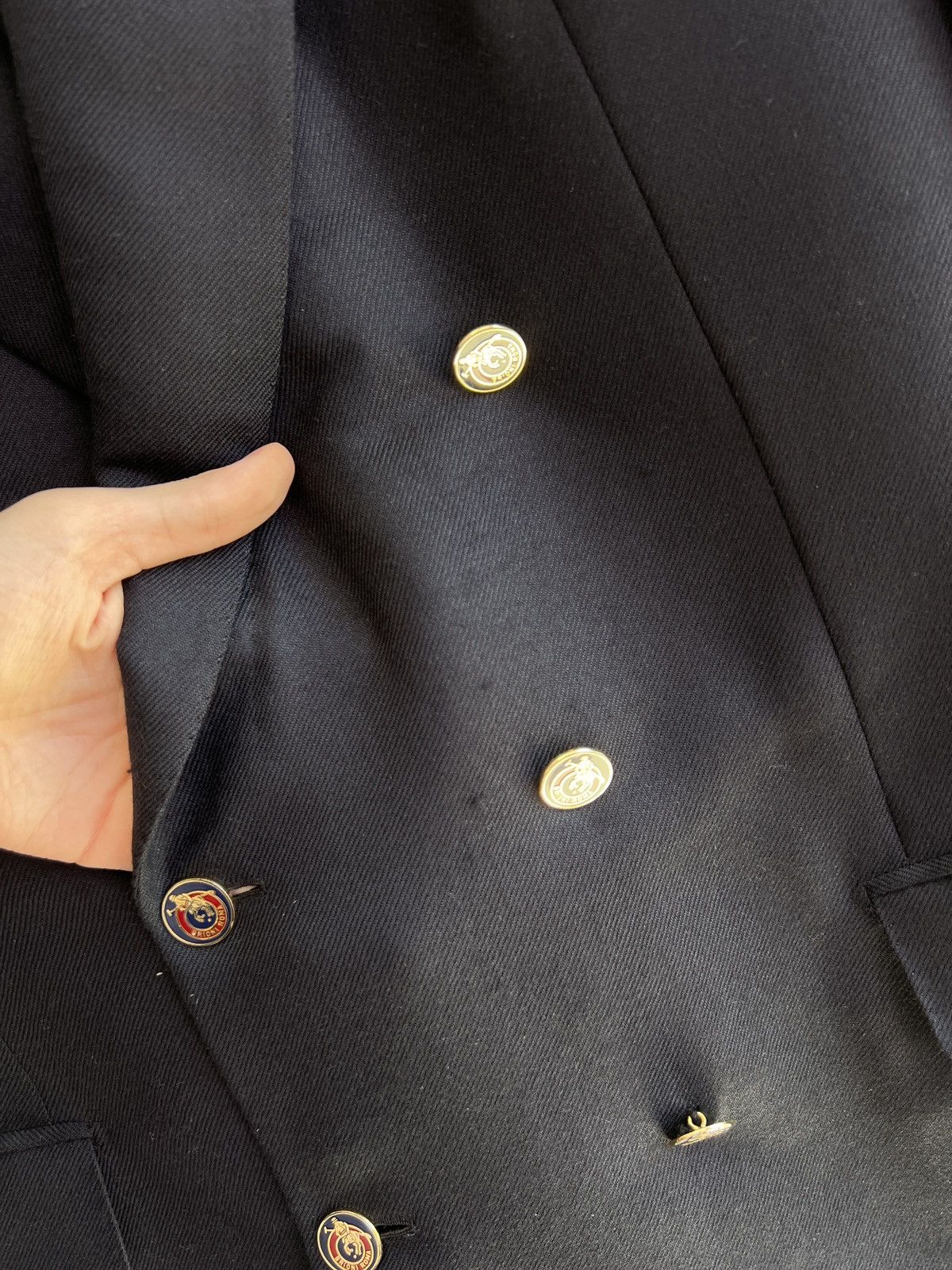 Brioni × Vintage Vintage Brioni Luxury Blazer Size 54L - 8 Thumbnail