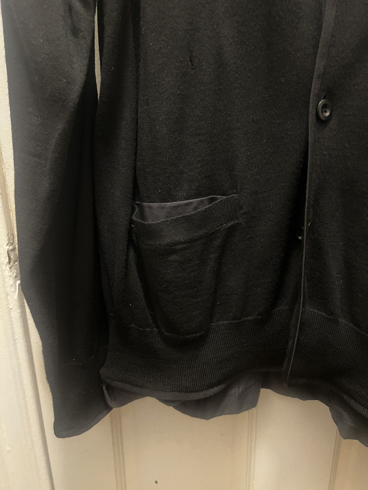 Sacai New! $1,330 Double Layered Transform Sweater/Jacket Size US XL / EU 56 / 4 - 3 Thumbnail