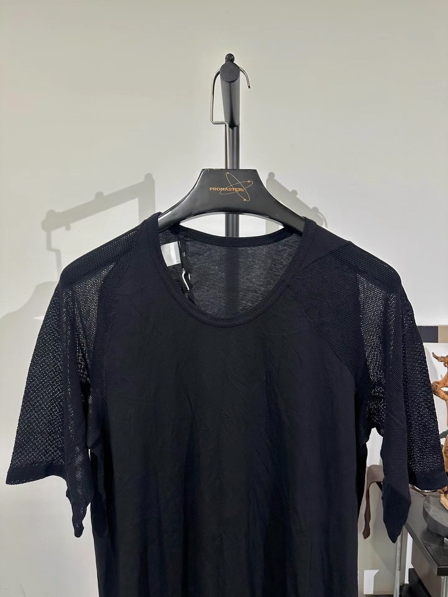 11 By Boris Bidjan Saberi 11by BBS TS2 Sheer Insert Print T-Shirt K35 Size US L / EU 52-54 / 3 - 3 Thumbnail