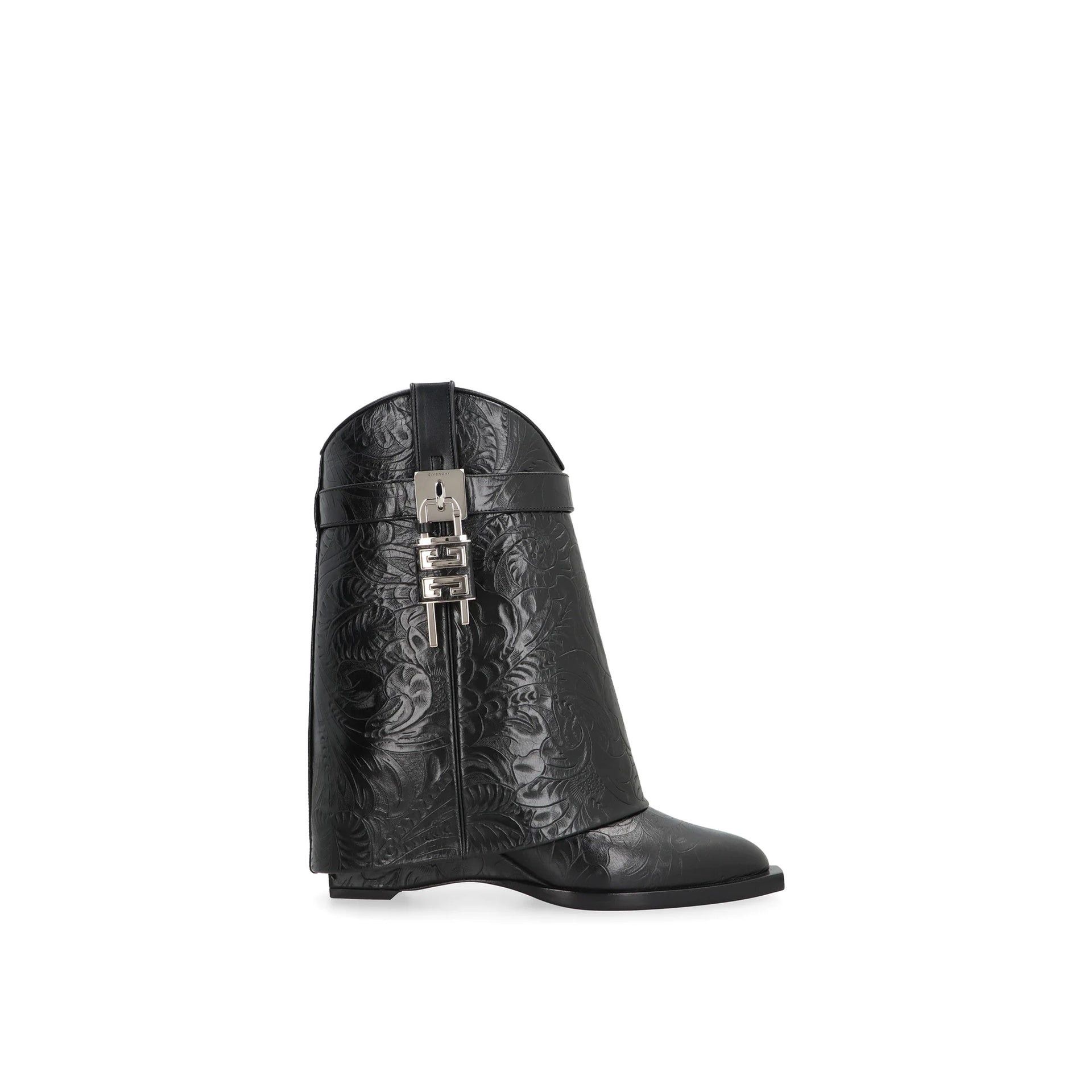 Givenchy Givenchy Lock Cowboy Boots Size US 6 / IT 36 - 1 Thumbnail