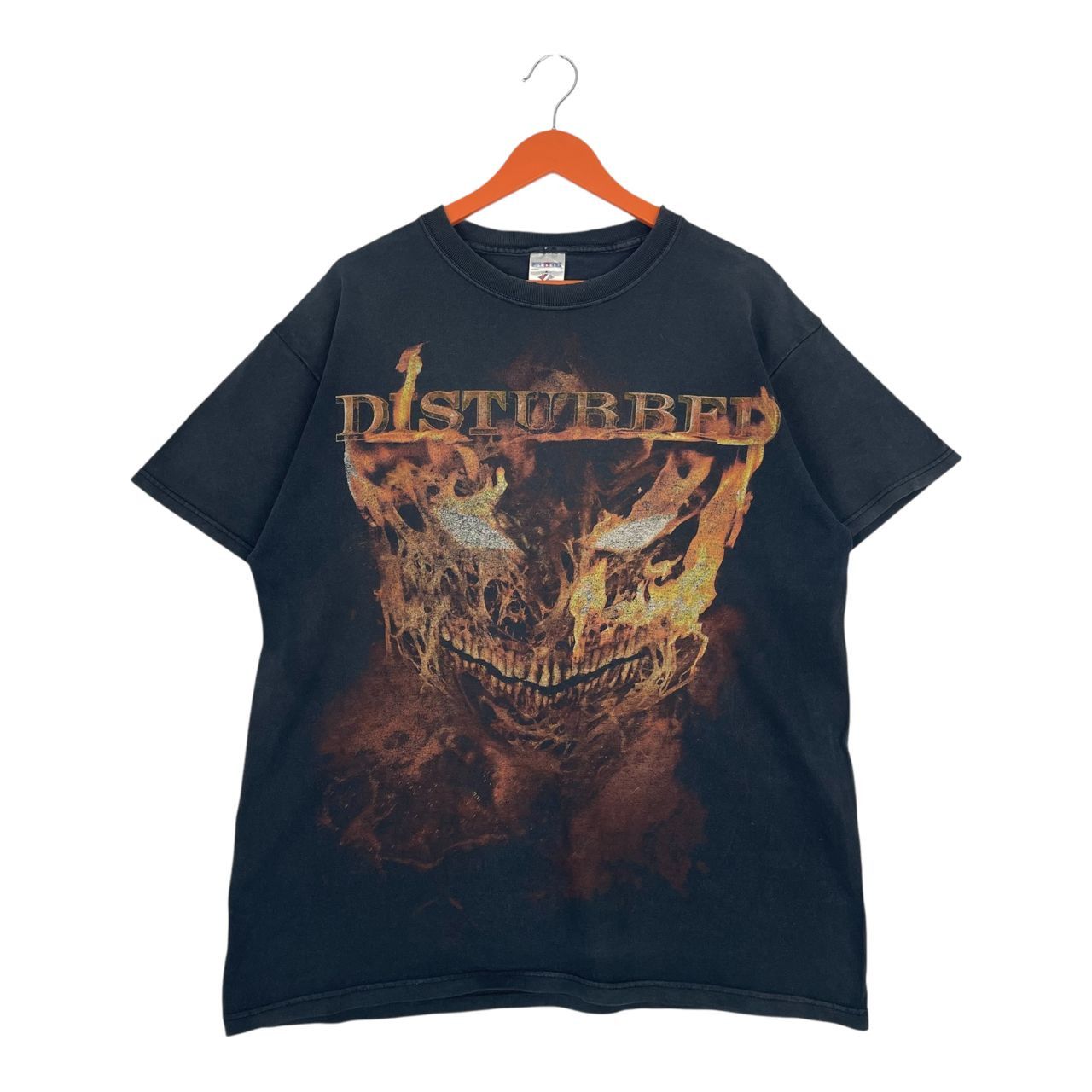 Band Tees Vintage Disturbed Big Logo Printed Crewneck Band Tee Size US L / EU 52-54 / 3 - 1 Thumbnail