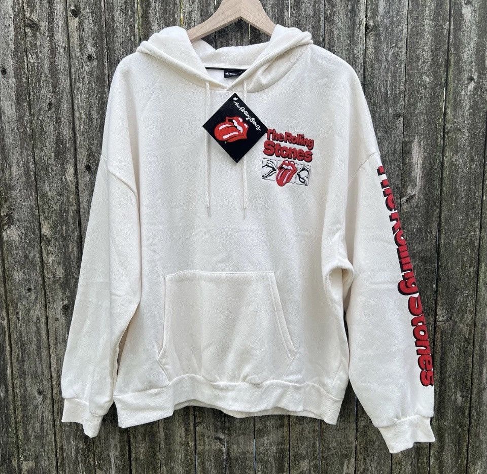 The Rolling Stones Officially Licensed “The Rolling Stones” Logo Hoodie XL Size US XL / EU 56 / 4 - 1 Thumbnail