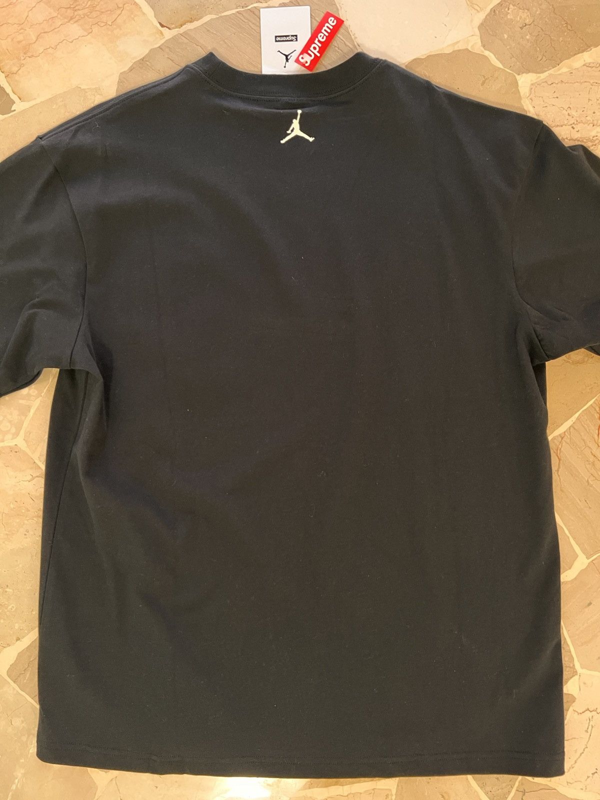 Jordan Brand Supreme Jordan Biggie Notorious BIG tee Tshirt black photo Size US M / EU 48-50 / 2 - 12 Thumbnail