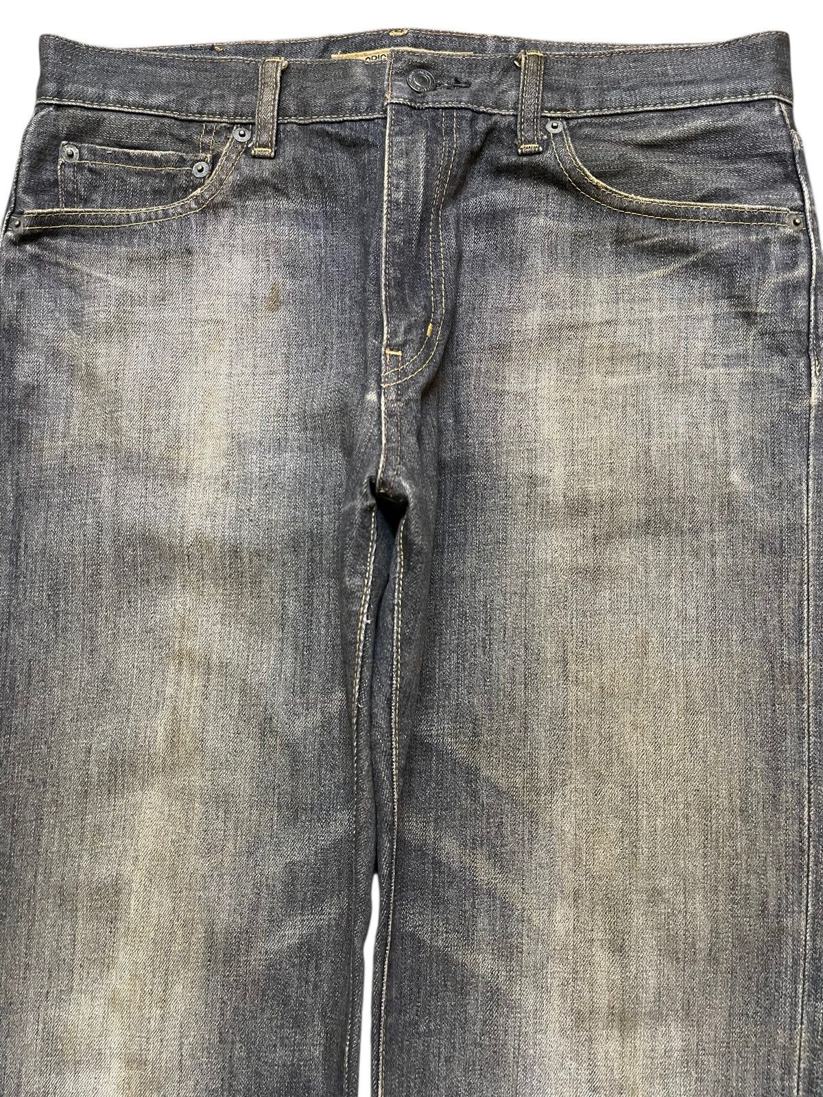 Uniqlo Vintage Japanese Uniqlo Mud Wash Faded Style Baggy Jeans Size US 32 / EU 48 - 3 Thumbnail