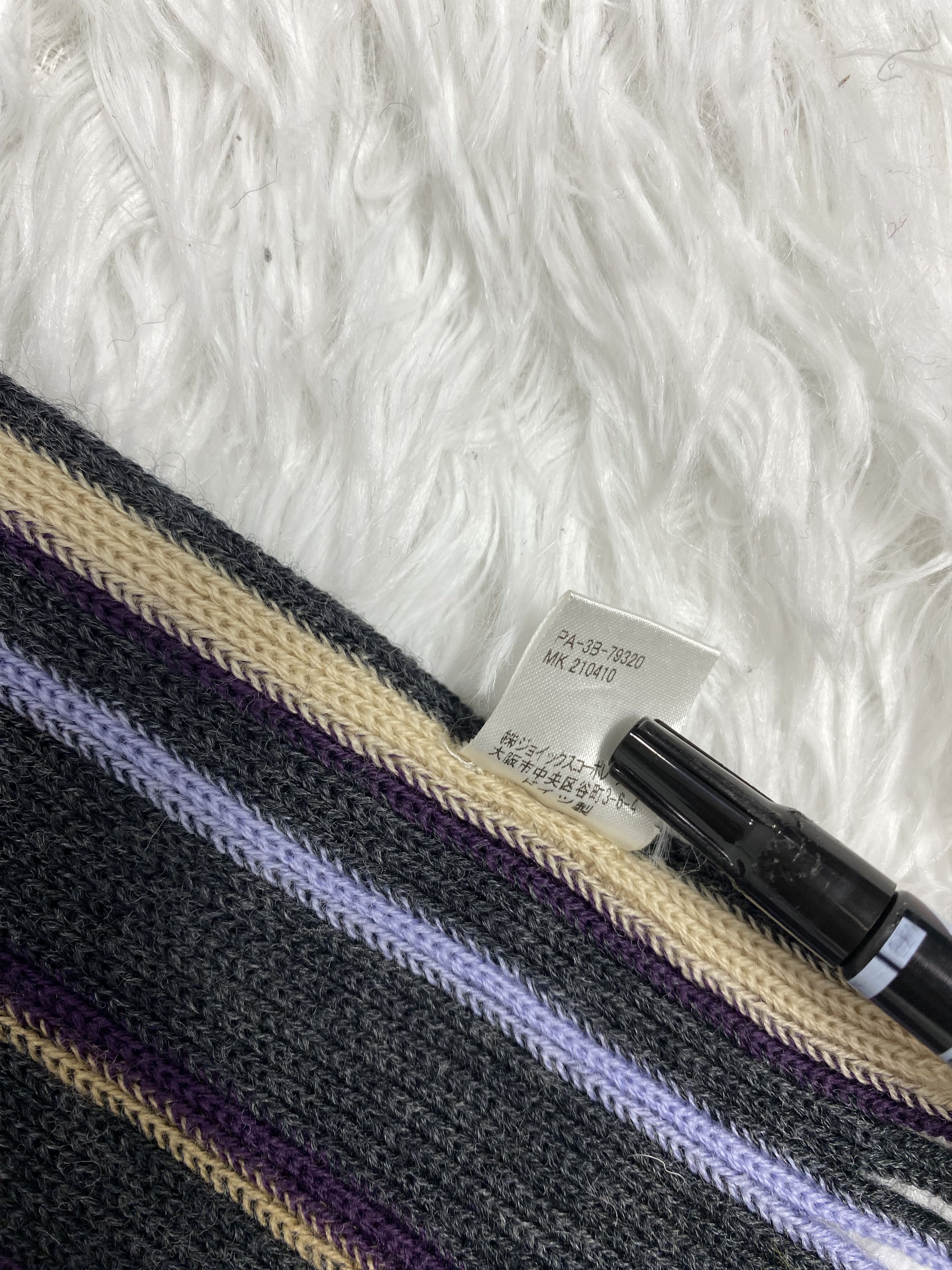 Paul Smith × Vintage Vintage Paul Smith Scarf / Muffler Neckwear PM0163 Size ONE SIZE - 5 Thumbnail