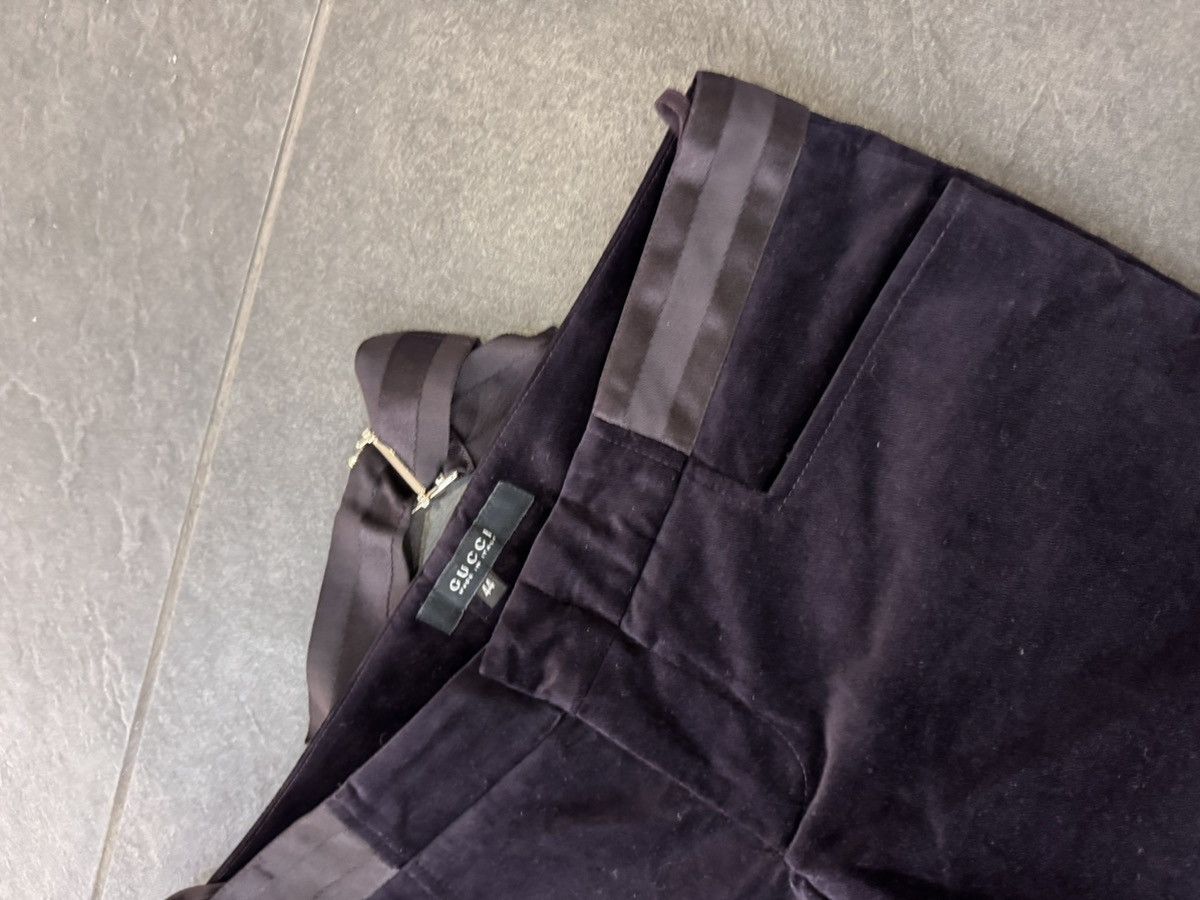 Gucci Gucci by Tom Ford velvet bootcut pants Size 30" / US 8 / IT 44 - 8 Thumbnail