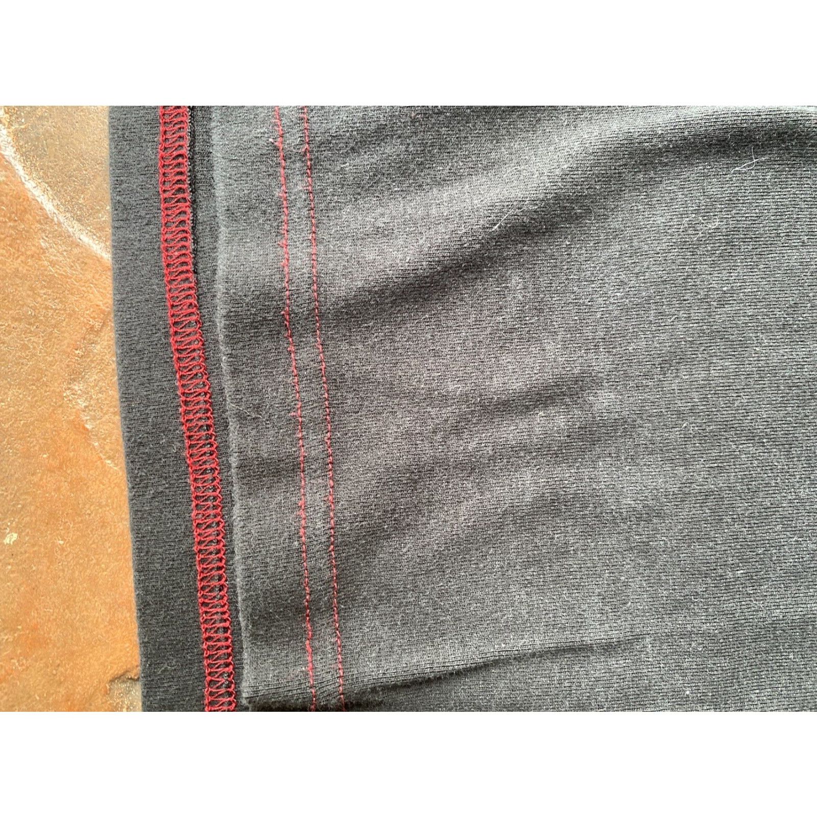 Vintage VINTAGE Salvage Long Sleeve Shirt L Black Y2K Grunge Gothic Hip Hop Theme Mens Slim Knit Cotton Crew Neck Size US L / EU 52-54 / 3 - 6 Thumbnail