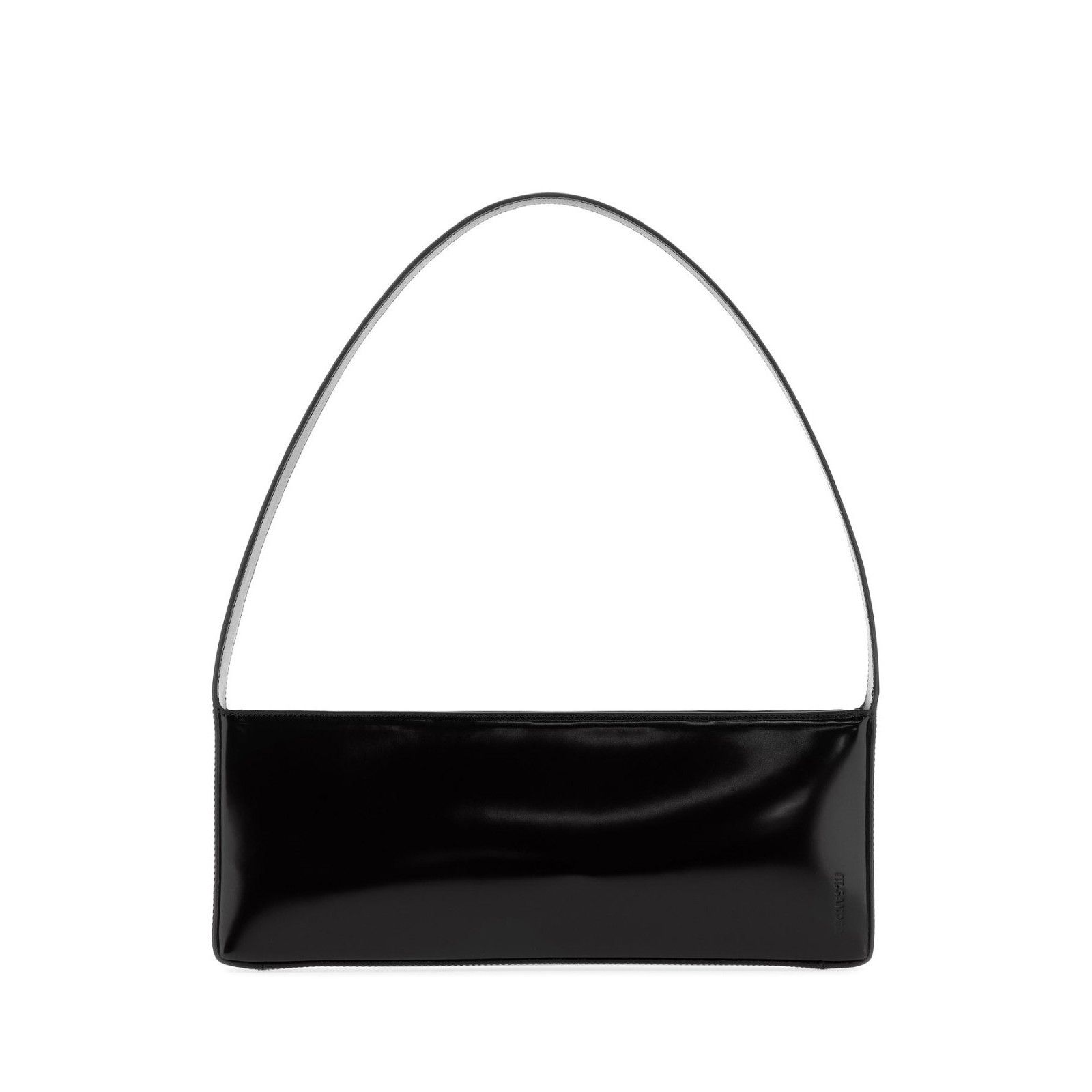 Jil Sander JIL SANDER Black Monolith East West Shoulder Bag New & Authe Size ONE SIZE - 1 Thumbnail