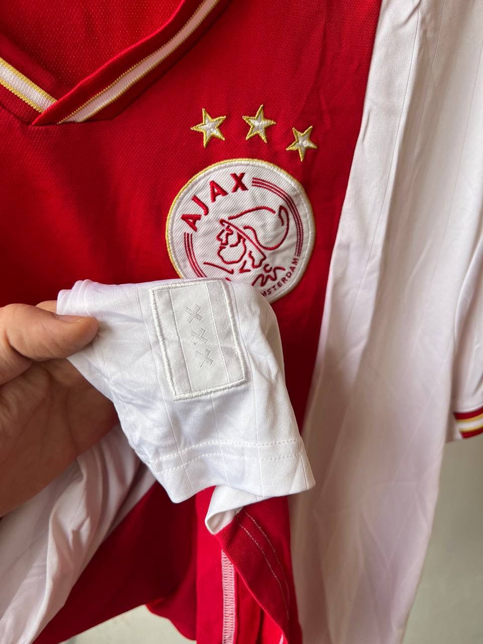 Adidas 2022/23 AJAX AMSTERDAM HOME SOCCER JERSEY FOOTBALL SHIRT XL Size US XL / EU 56 / 4 - 7 Thumbnail