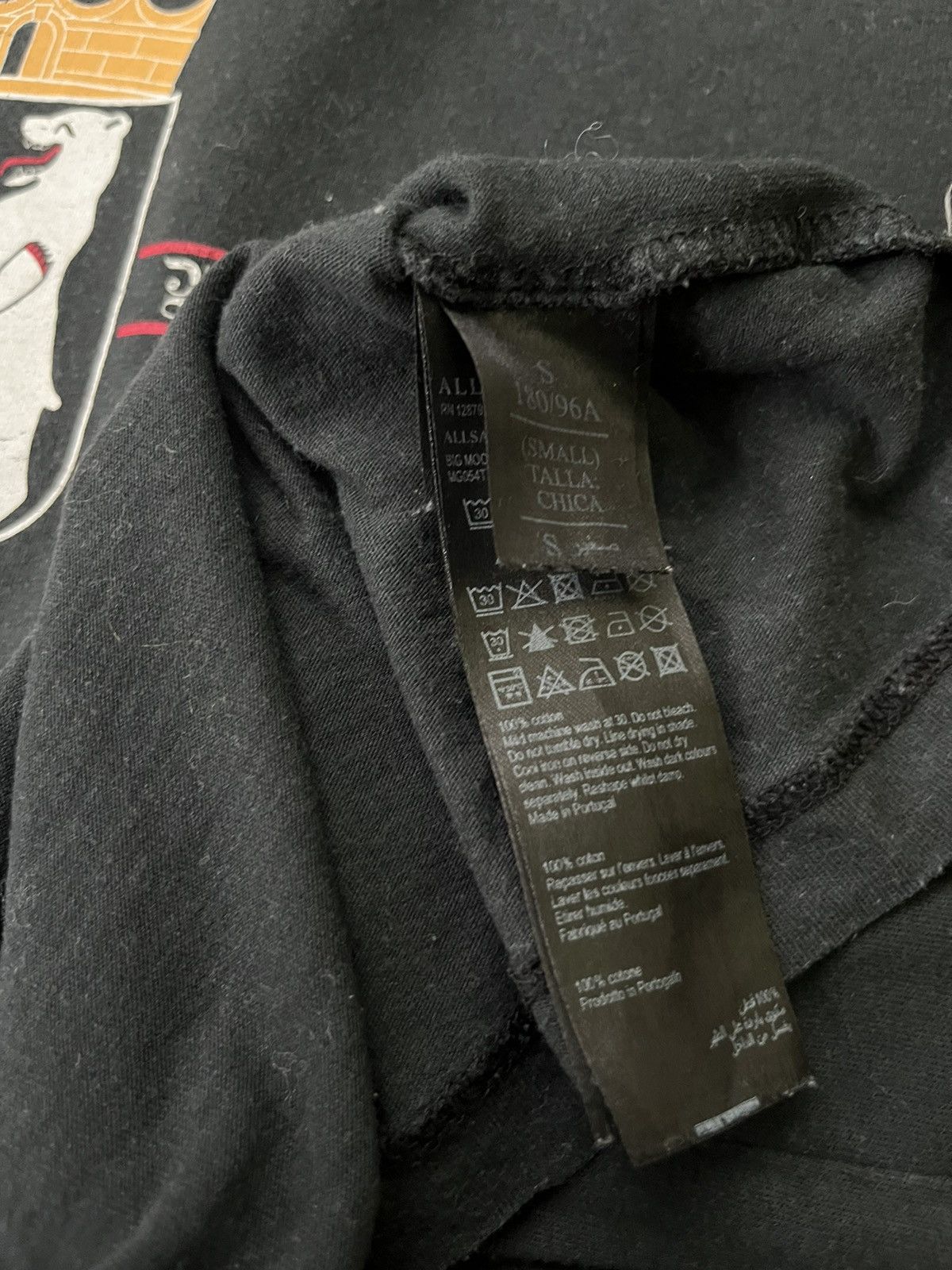 Allsaints Allsaints Unity 20 Big Mood SS Crew Tee T-Shirt Size US S / EU 44-46 / 1 - 9 Thumbnail