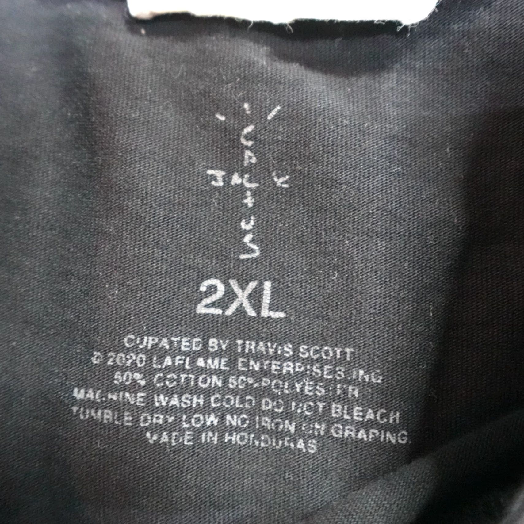 Vintage Cactus Jack Shirt 2XL Black Playstation T-Shirt Mens Crew Neck Short Sleeve Graphic Print Jersey Cotton Blend Retro 90s? Size US XXL / EU 58 / 5 - 6 Thumbnail