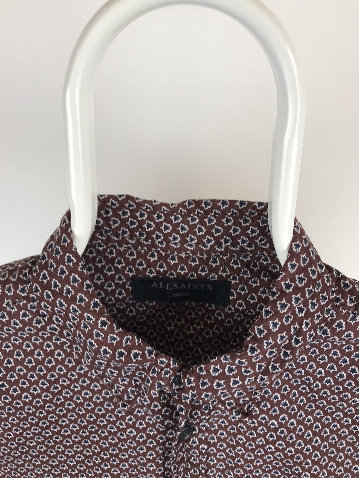Allsaints All Saints Deaux SS Short Sleeve Shirt Size US S / EU 44-46 / 1 - 3 Thumbnail