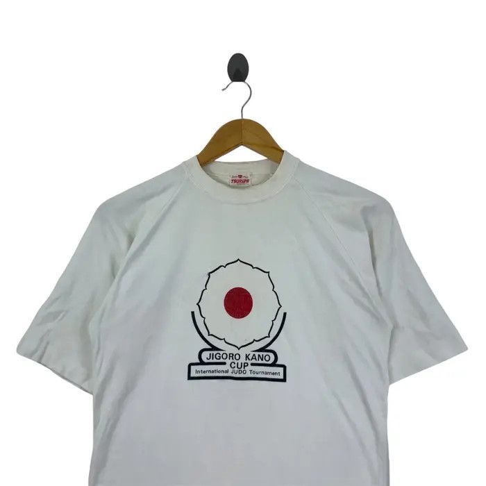 Vintage Vintage 80’ JIGORO KANO JUDO Cup Tee Shirt Top Size US S / EU 44-46 / 1 - 2 Thumbnail