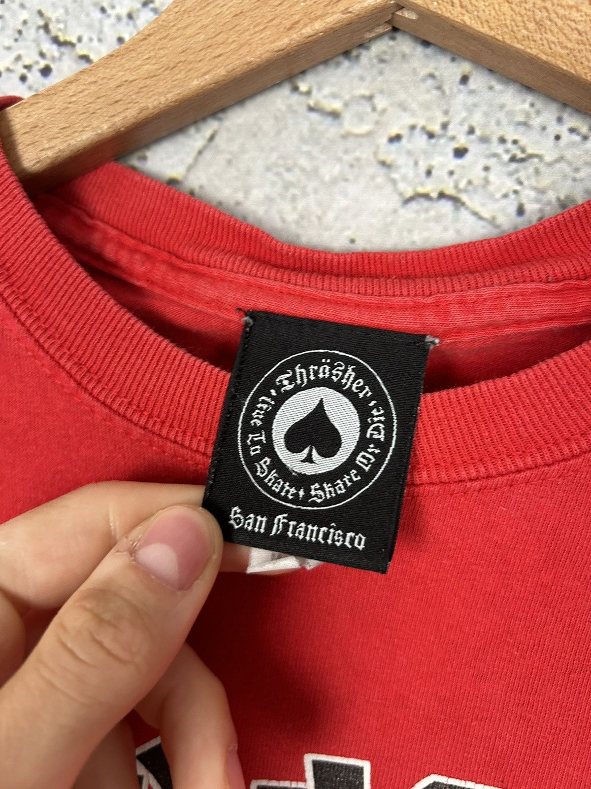 Thrasher Thrasher Skateboards Magazine Logo Tee Red Hype Skategang Size US M / EU 48-50 / 2 - 4 Thumbnail