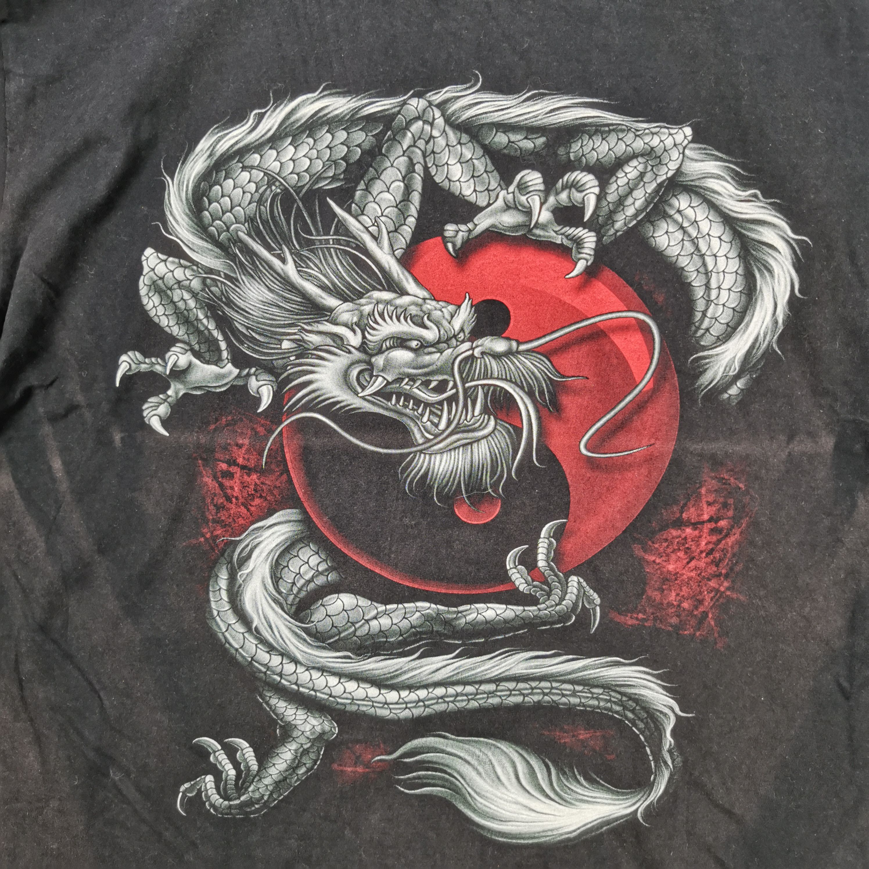 Japanese Brand Vintage Y2K Dragon T-Shirt Vicious Horror Crewneck Tees Size US XL / EU 56 / 4 - 4 Thumbnail