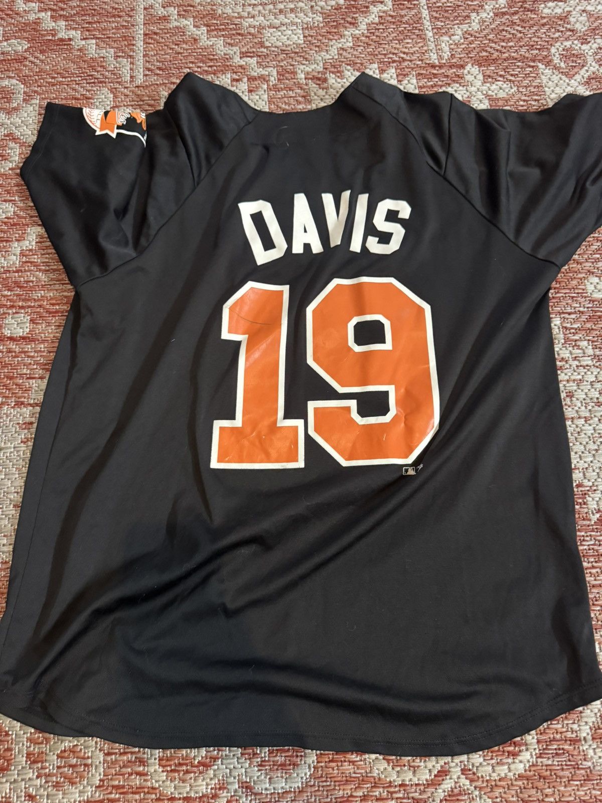 MLB Baltimore Orioles Crush Davis Pullover Jersey Size M Orange Size US M / EU 48-50 / 2 - 2 Thumbnail