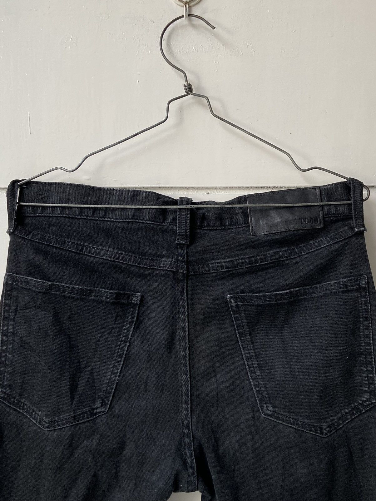 Uniqlo UNIQLO T-000 Black Skinny Denim Jeans Size US 30 / EU 46 - 6 Thumbnail