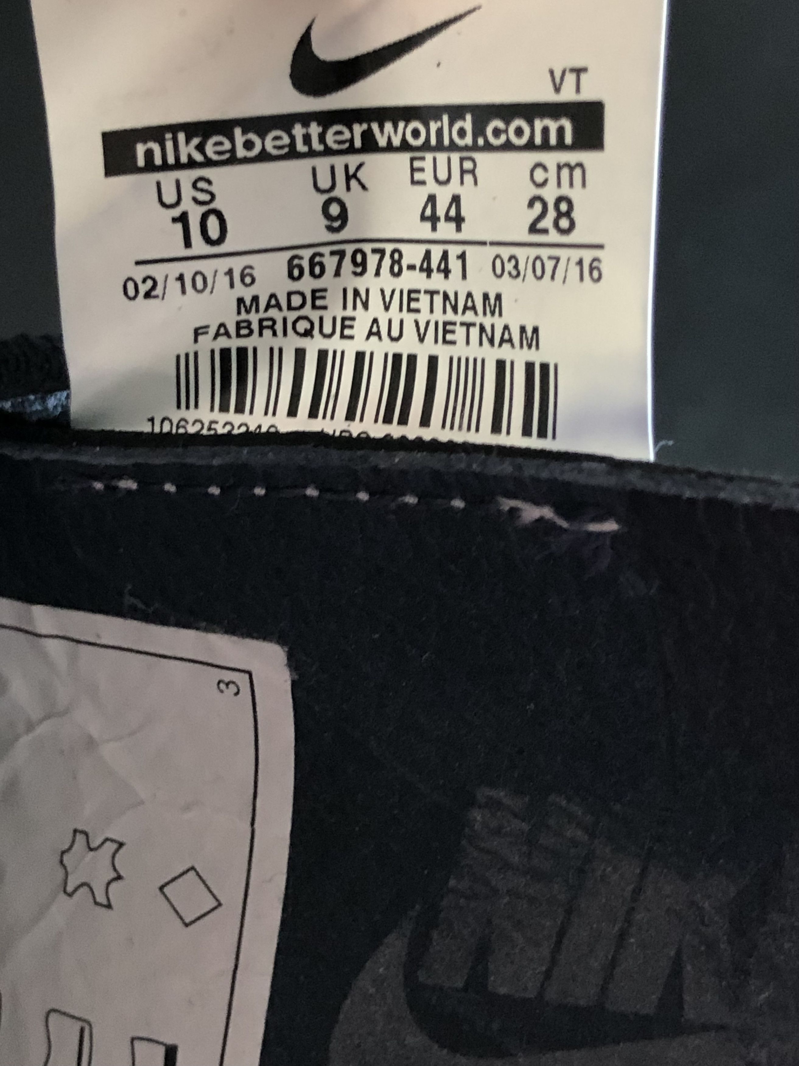 Nike Nike Superfly Mercurial Dark Obsidian acronym force acg Size US 10 / EU 43 - 7 Thumbnail