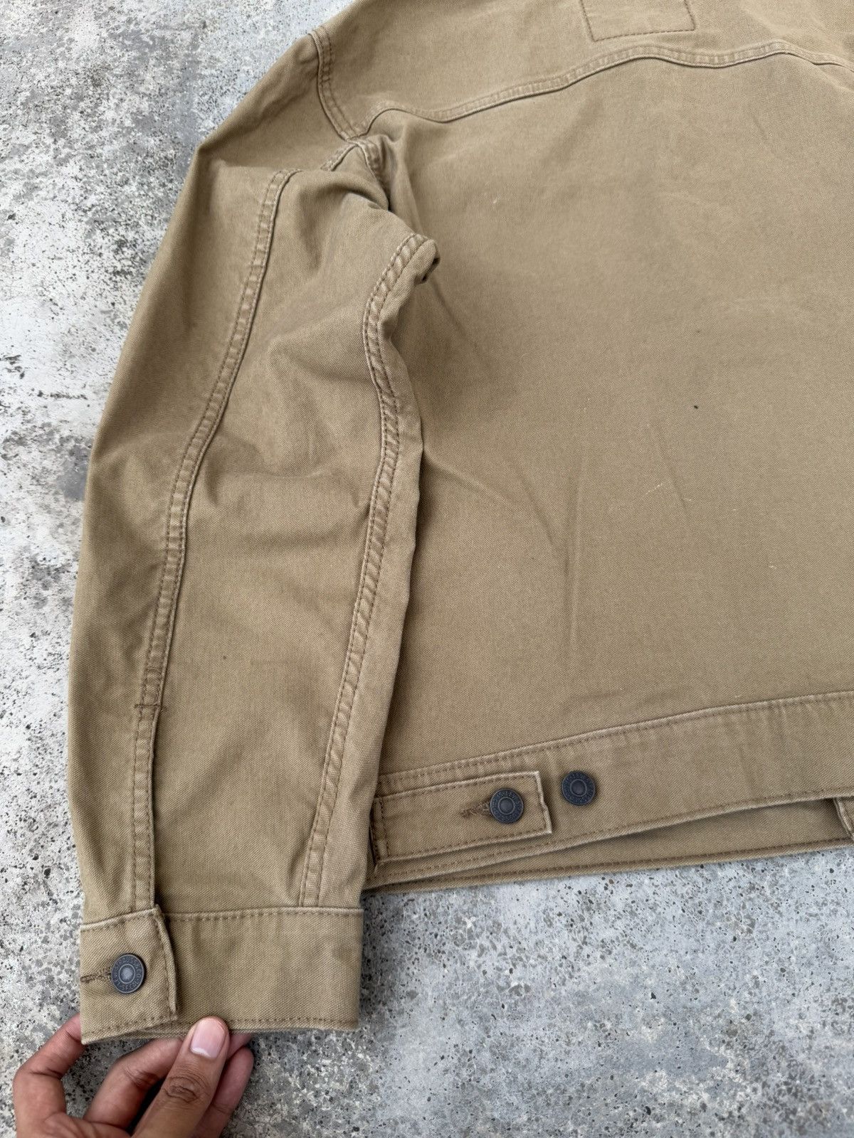 Levi's Vintage Sun Faded Levis Corduroy Collar Jacket Size US M / EU 48-50 / 2 - 6 Thumbnail