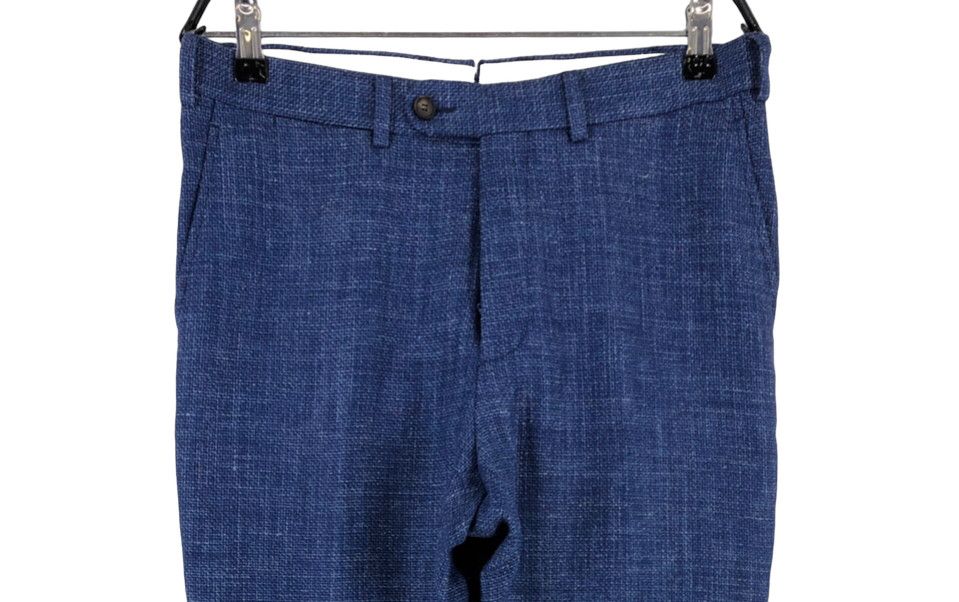 Suitsupply Brescia Wool Silk Linen Formal Trousers Size 23 - W30 L31 Size 36S - 3 Thumbnail